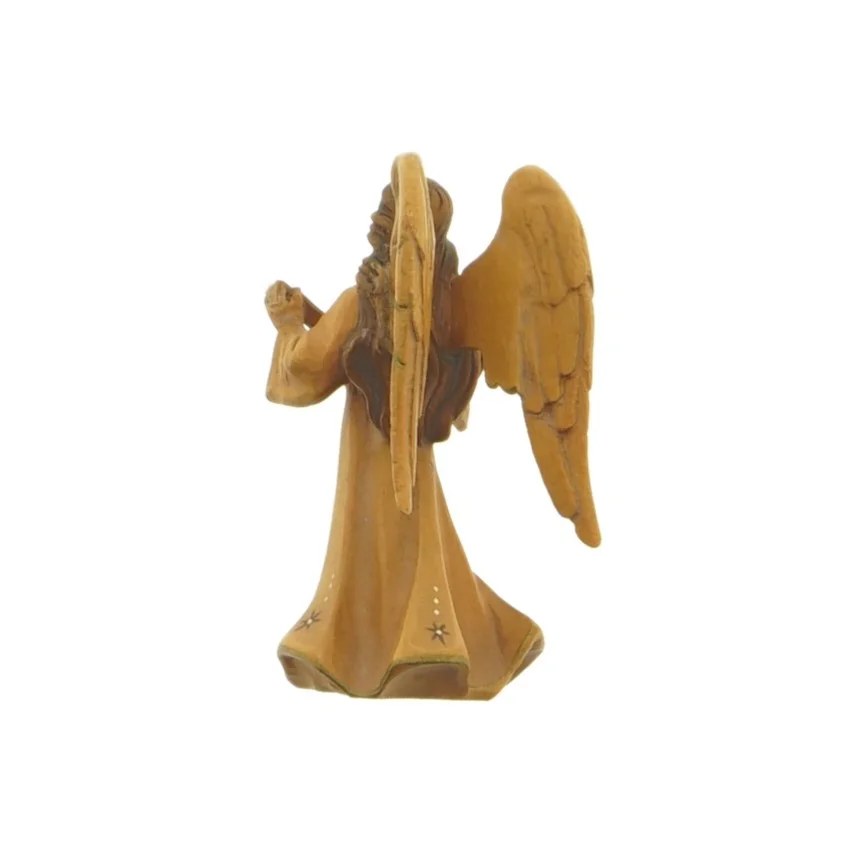 Træ engel figur (str. 8 x 4 cm)