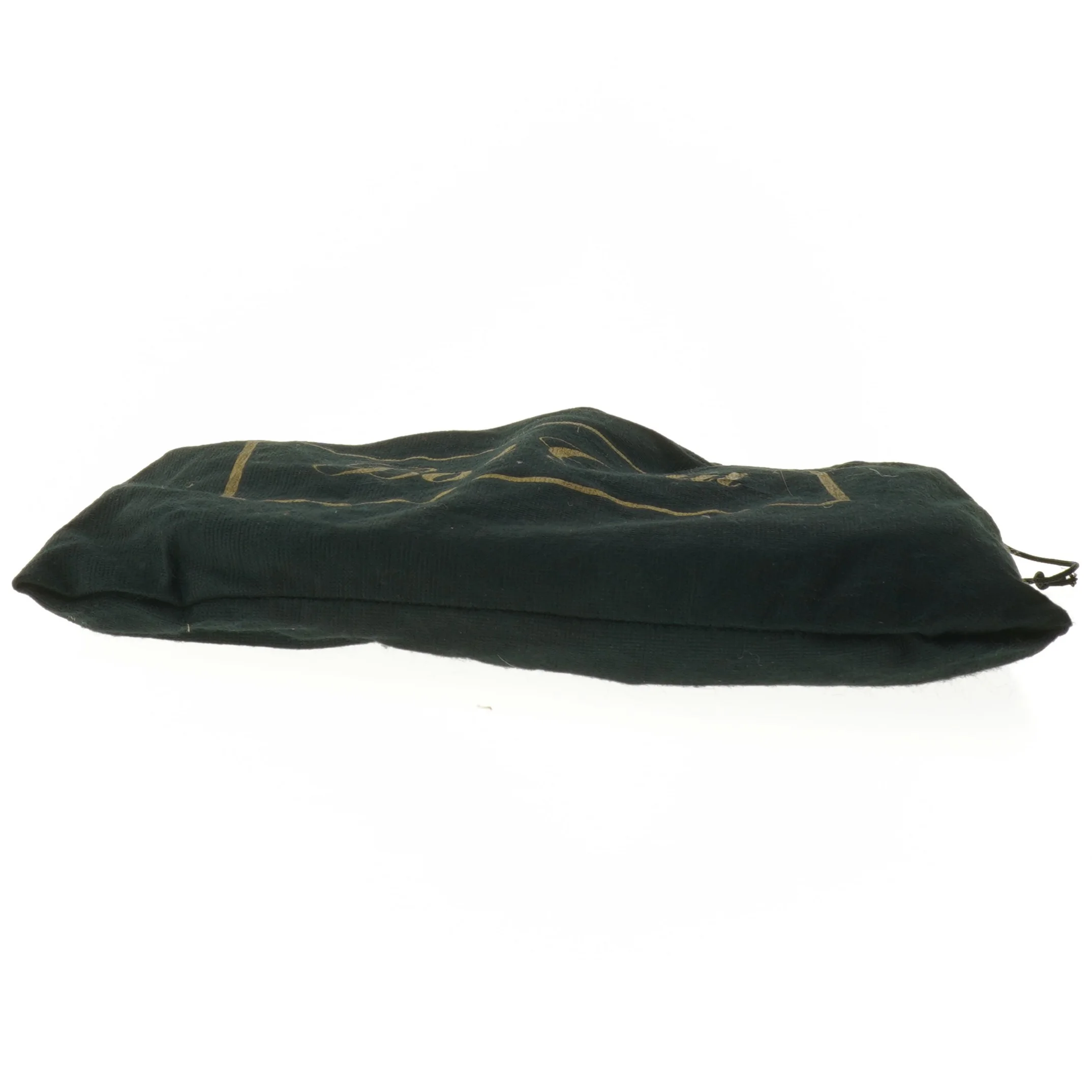 Marinefarvet lædertaske fra Bon Goût (str. 24 x 15,5 cm)