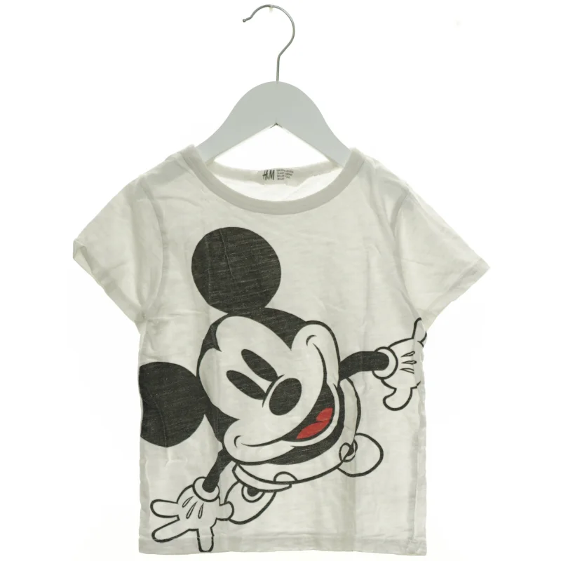 T-Shirt med Mickey Mouse fra H&M (str. 116 cm)