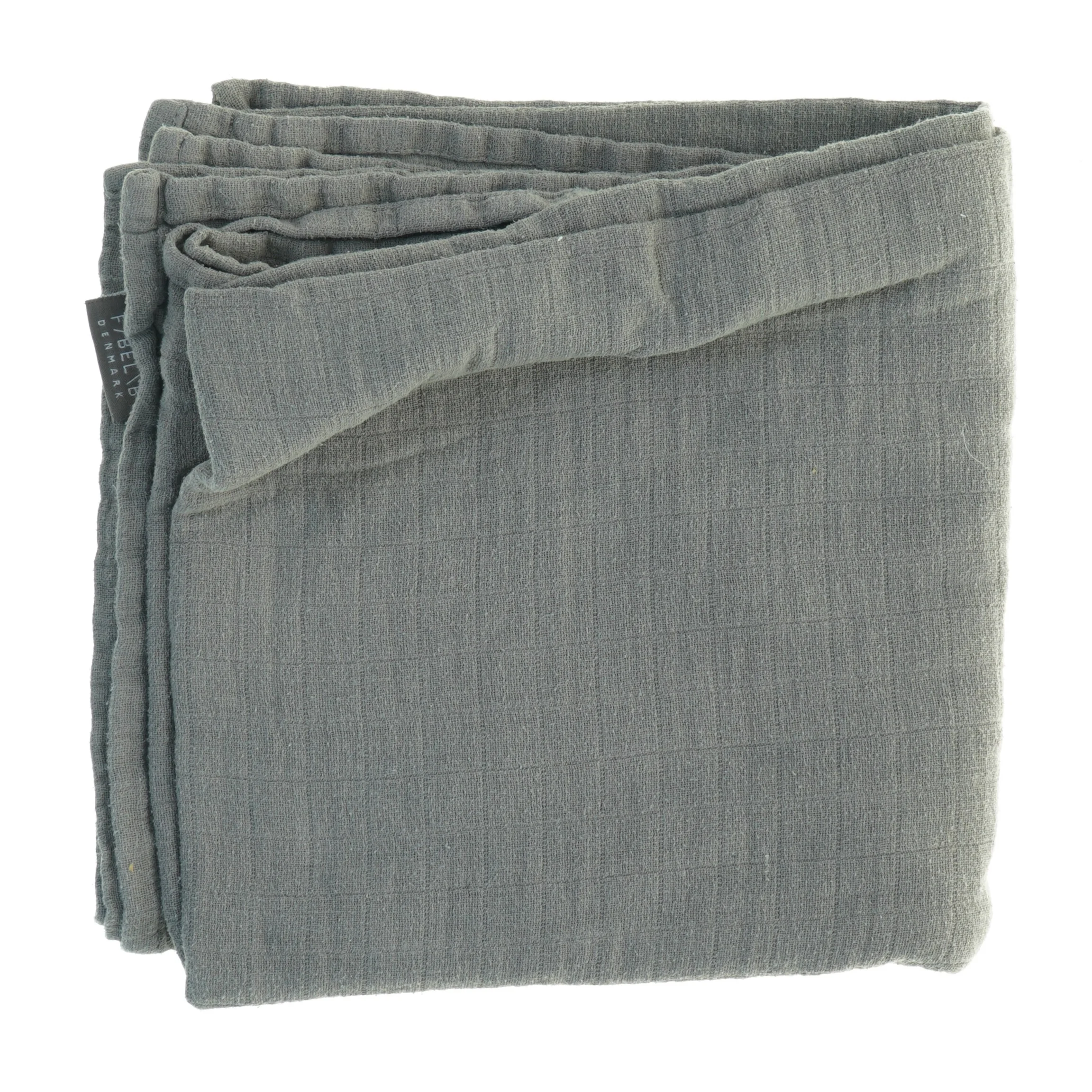 Grå stofble fra FABELAB (str. 110 x 110 cm)