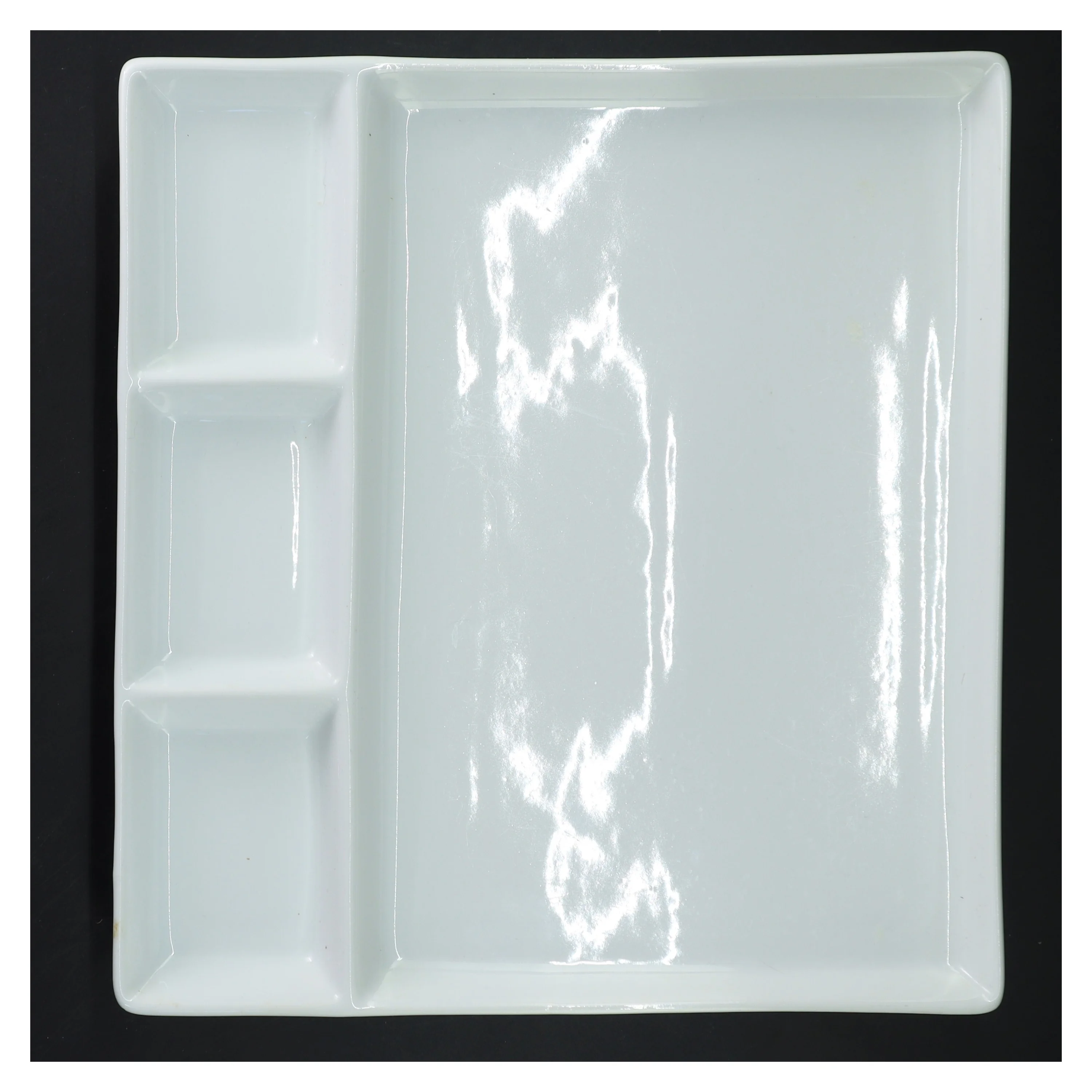 Serveringsfade med rum fra dido (str. 4 styk, 26x26,5 cm)