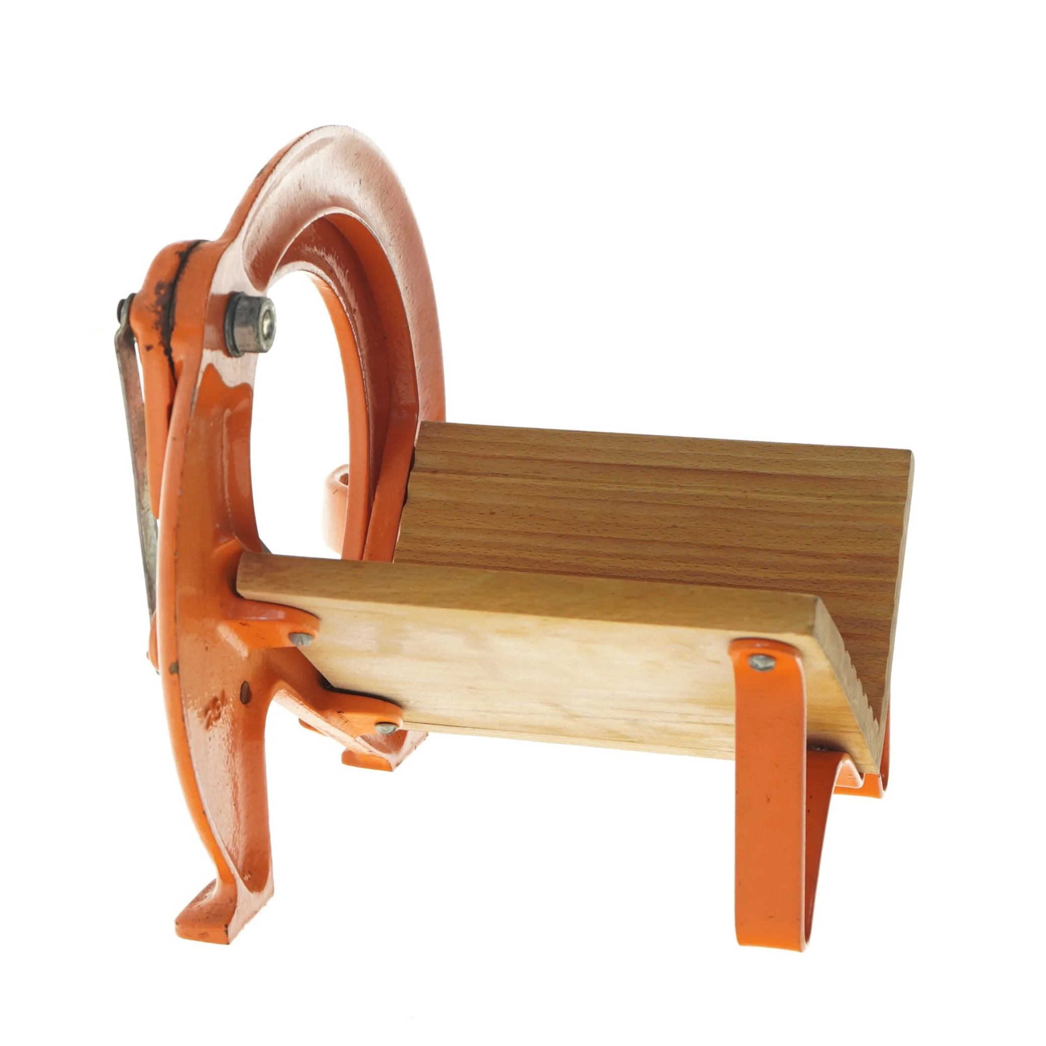 Antik brødskærer (str. 26x20x33 cm)