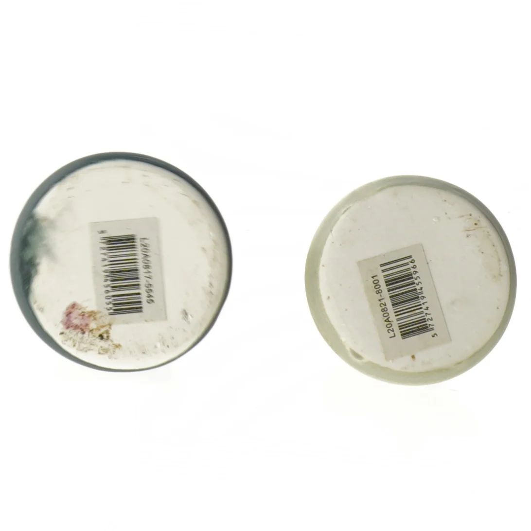 Keramiske lysestager (str. 7,5 og 9,5 cm)