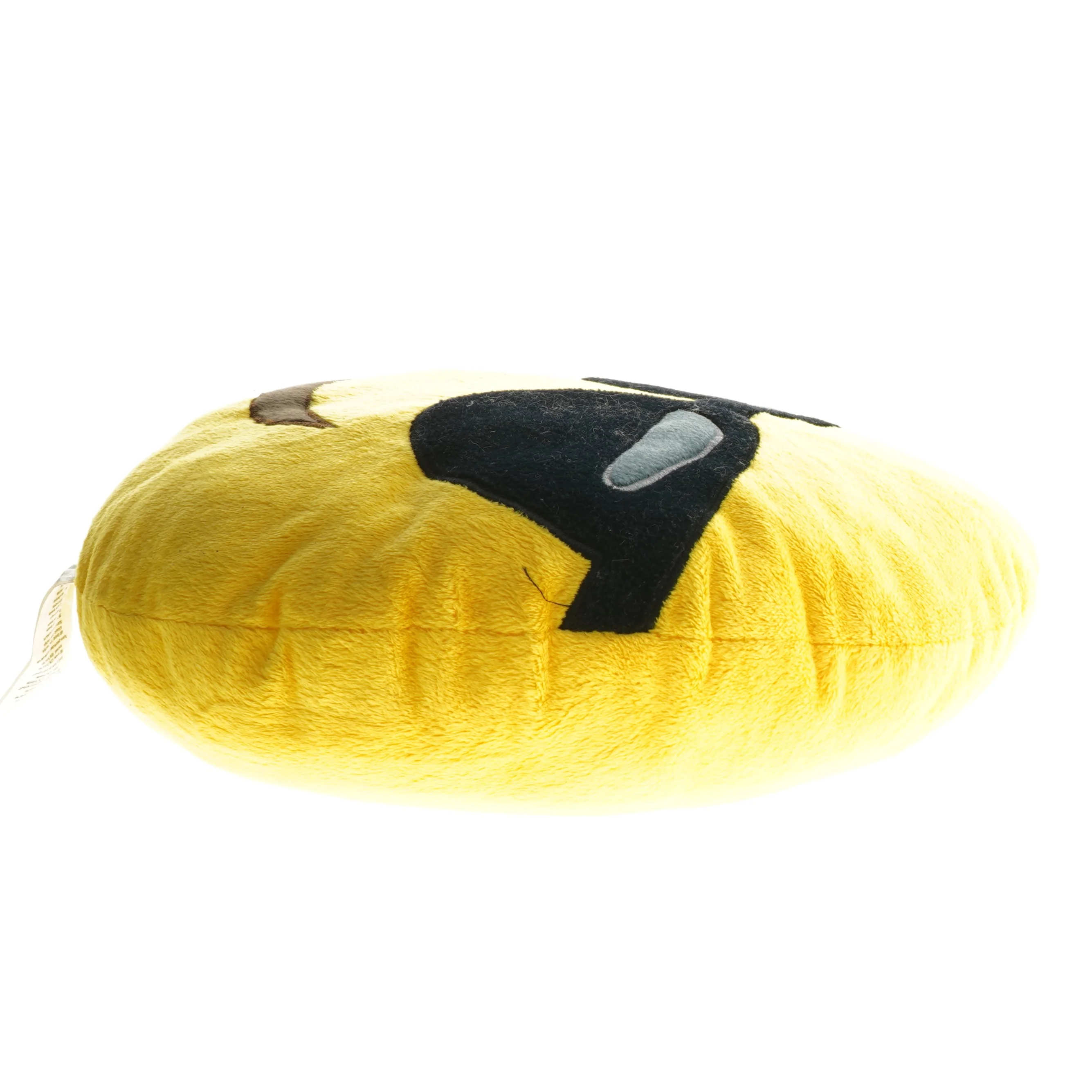 gul rund pude fra Oeko-tex (str. Ø 35 cm)