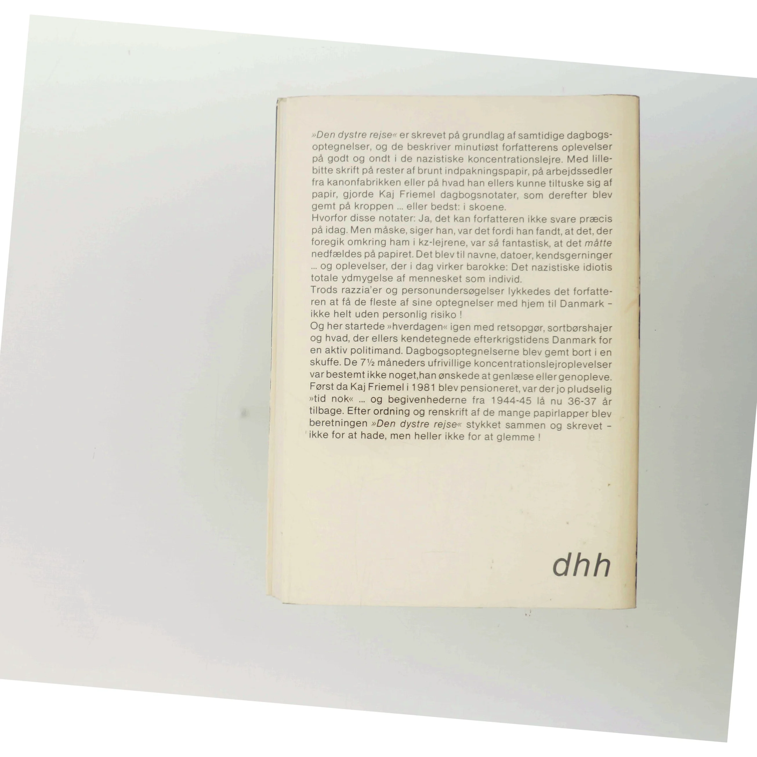 Den dystre rejse af Kaj Friemel (Bog)