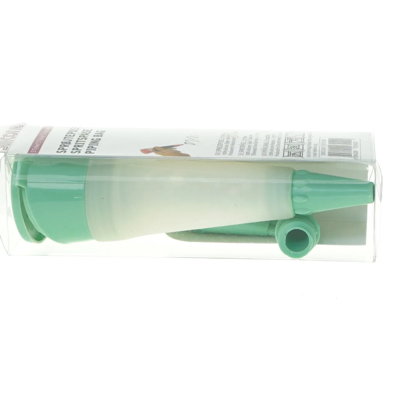 Sprøjtepose fra Silicone (str. 15 x 5 cm)