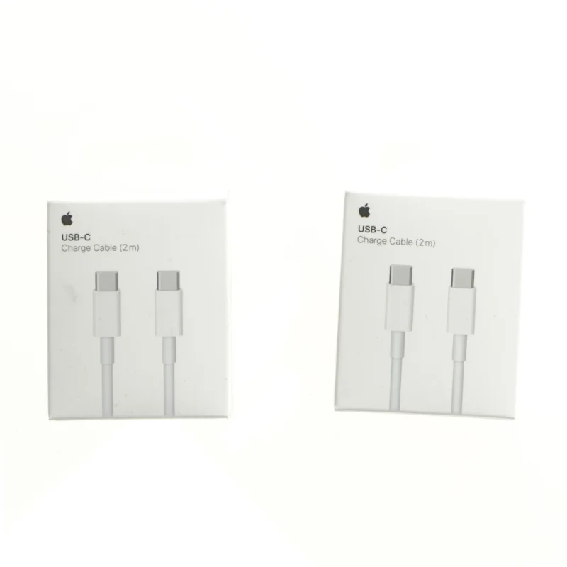 USB-C opladningskabel fra Apple (str. 9 x 7 x 3 cm)