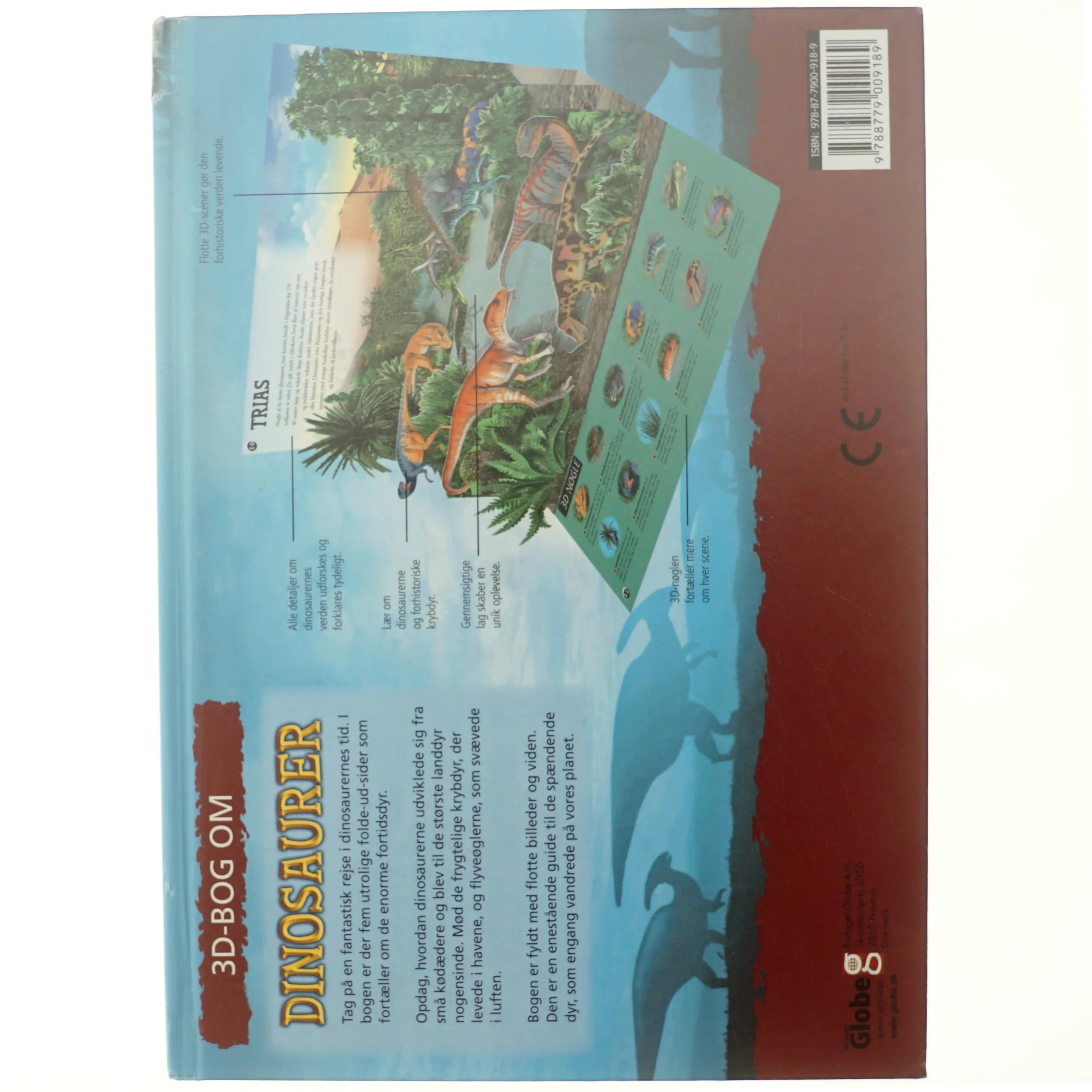 3D-bog om dinosaurer : en rejse gennem fortidens verden af Barbara Taylor (Bog)