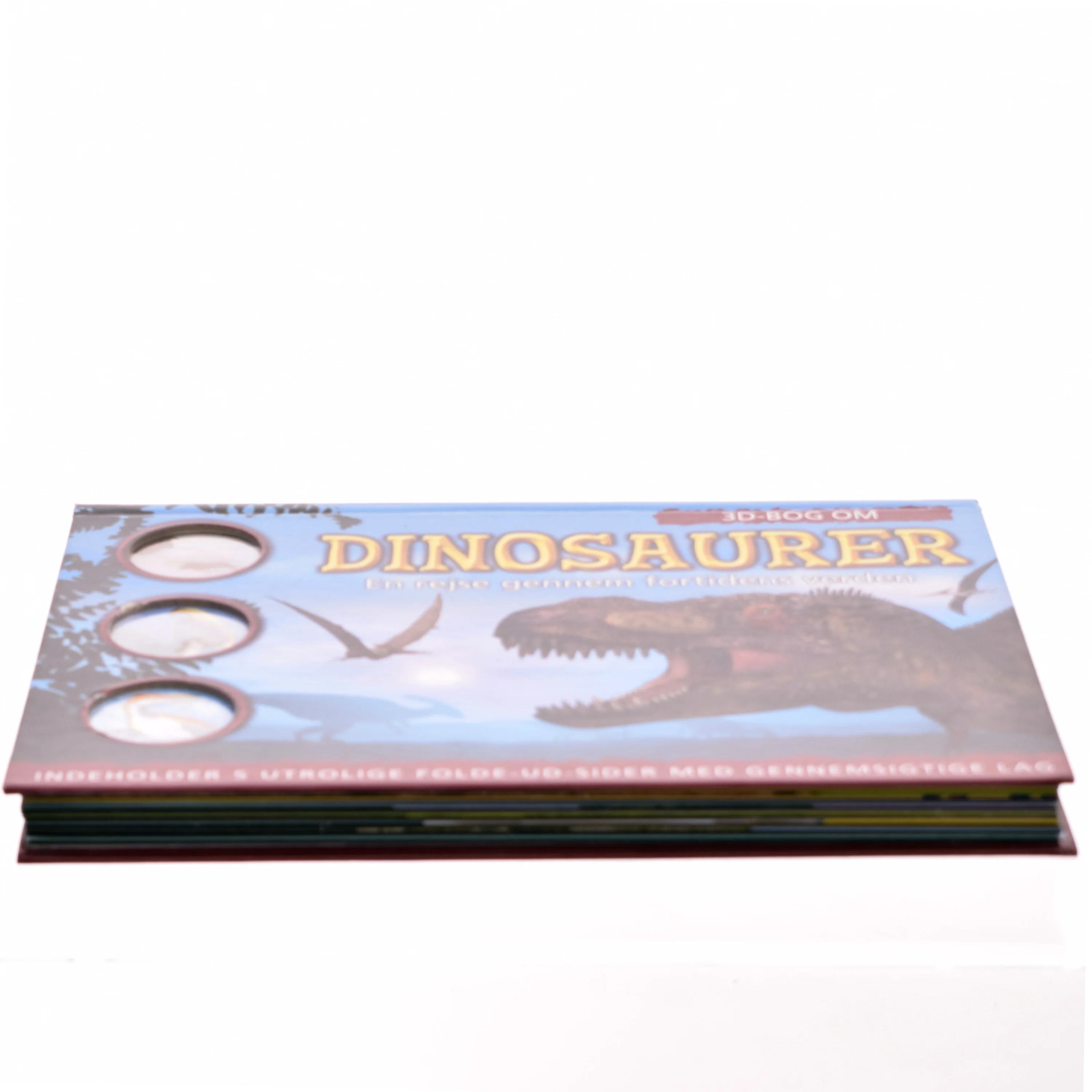 3D-bog om dinosaurer : en rejse gennem fortidens verden af Barbara Taylor (Bog)