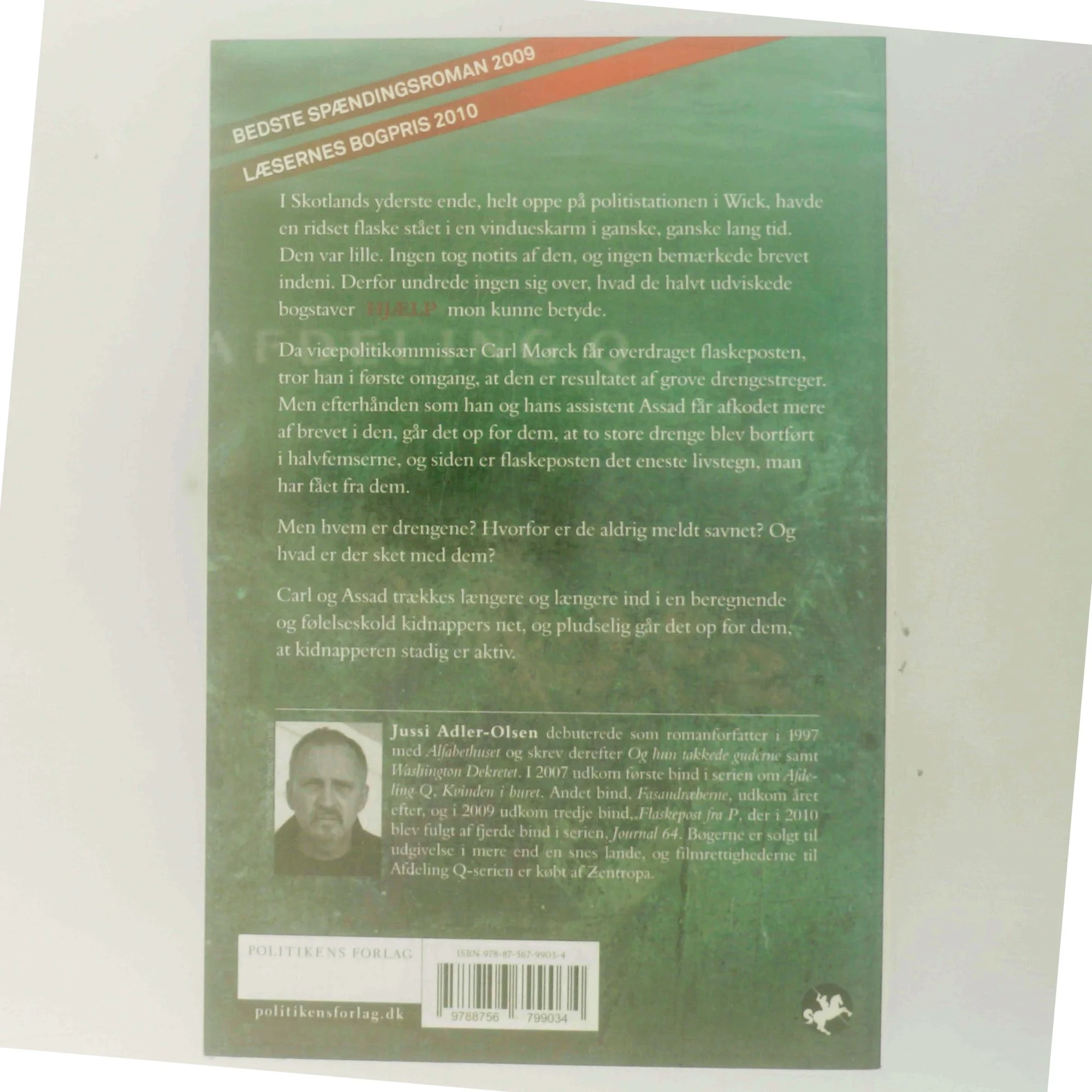 Flaskepost fra P af Jussi Adler-Olsen (Bog)