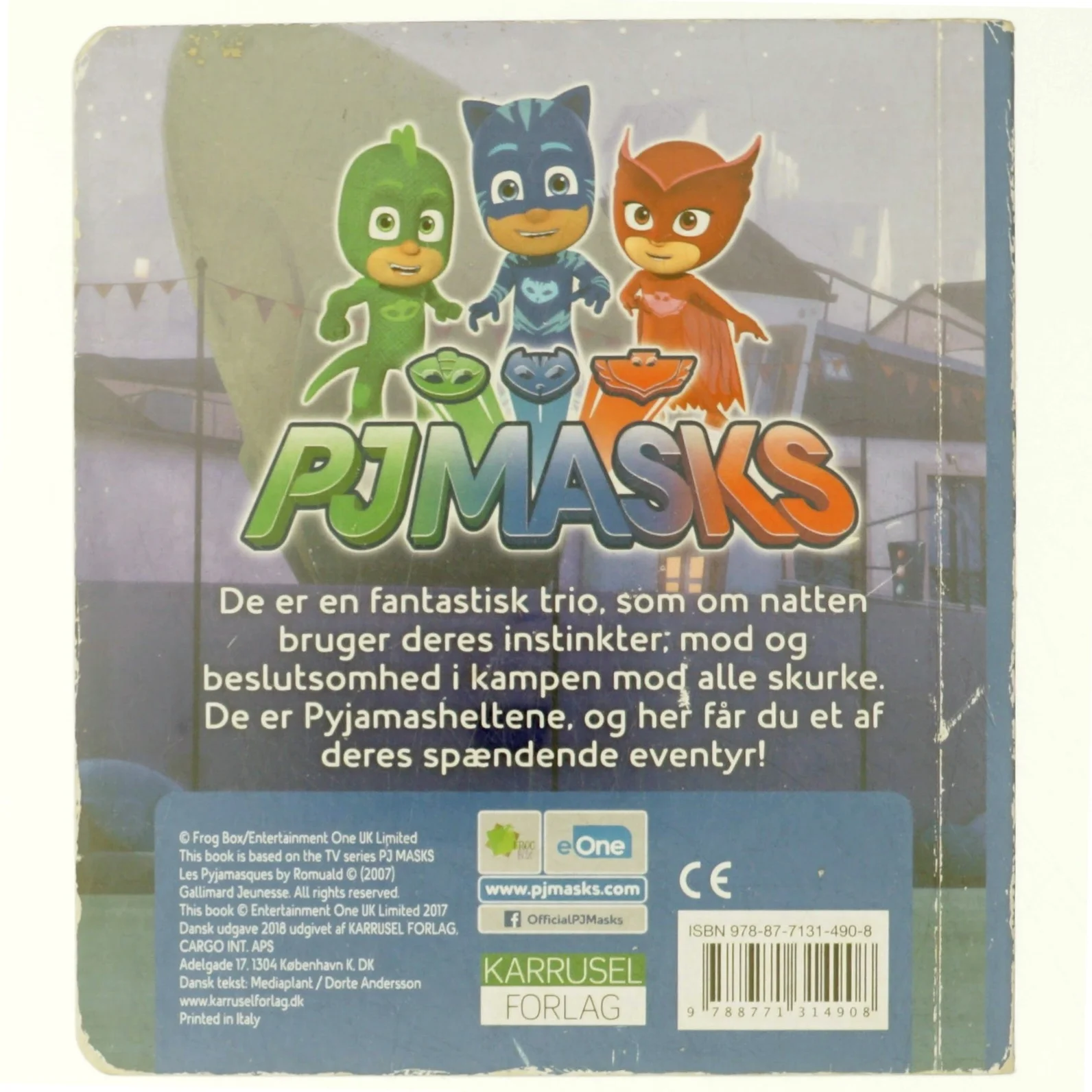 Den forsvundne fødselsdagskage, pyjamas heltene