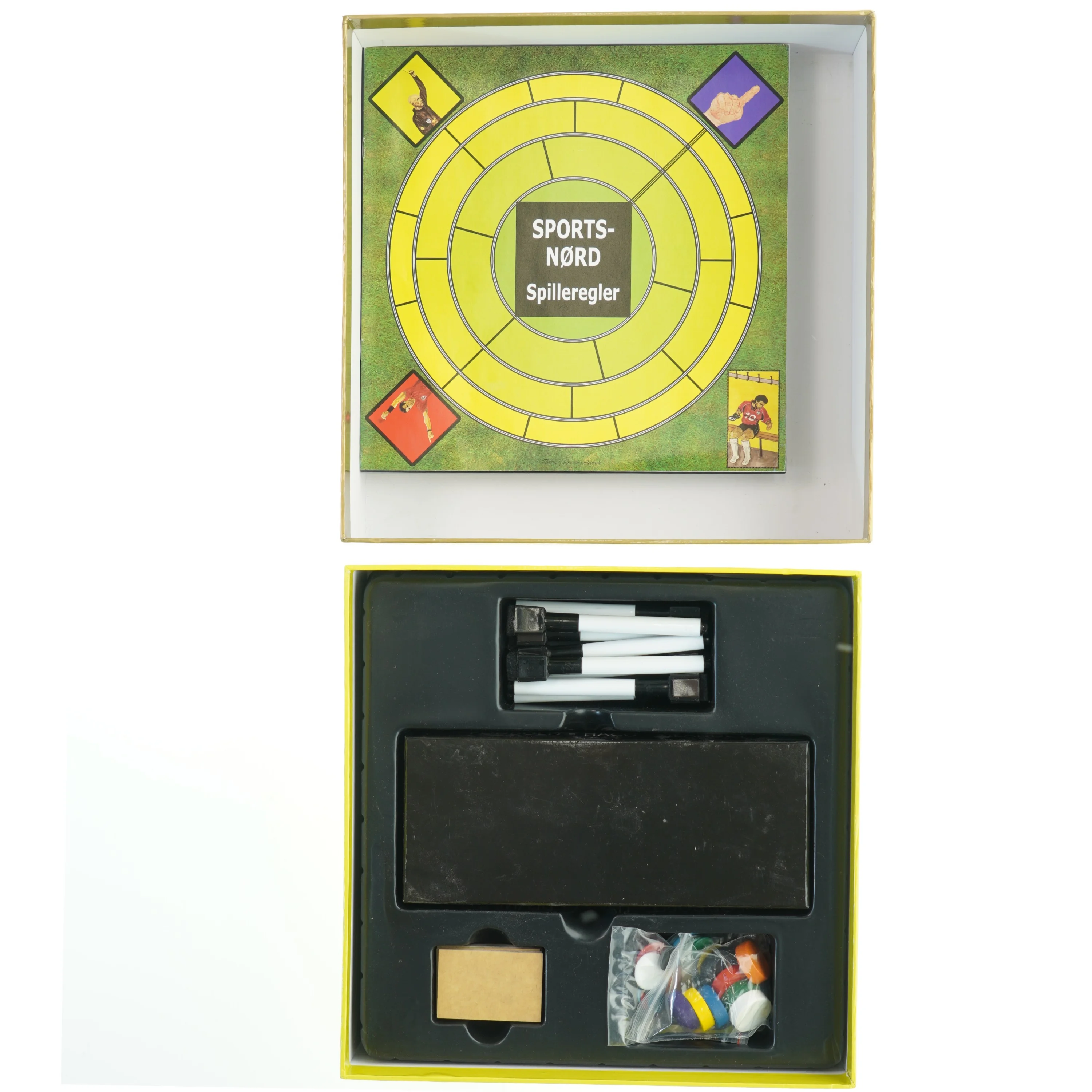 Sportsnørd brætspil (str. 29 x. 29 cm)