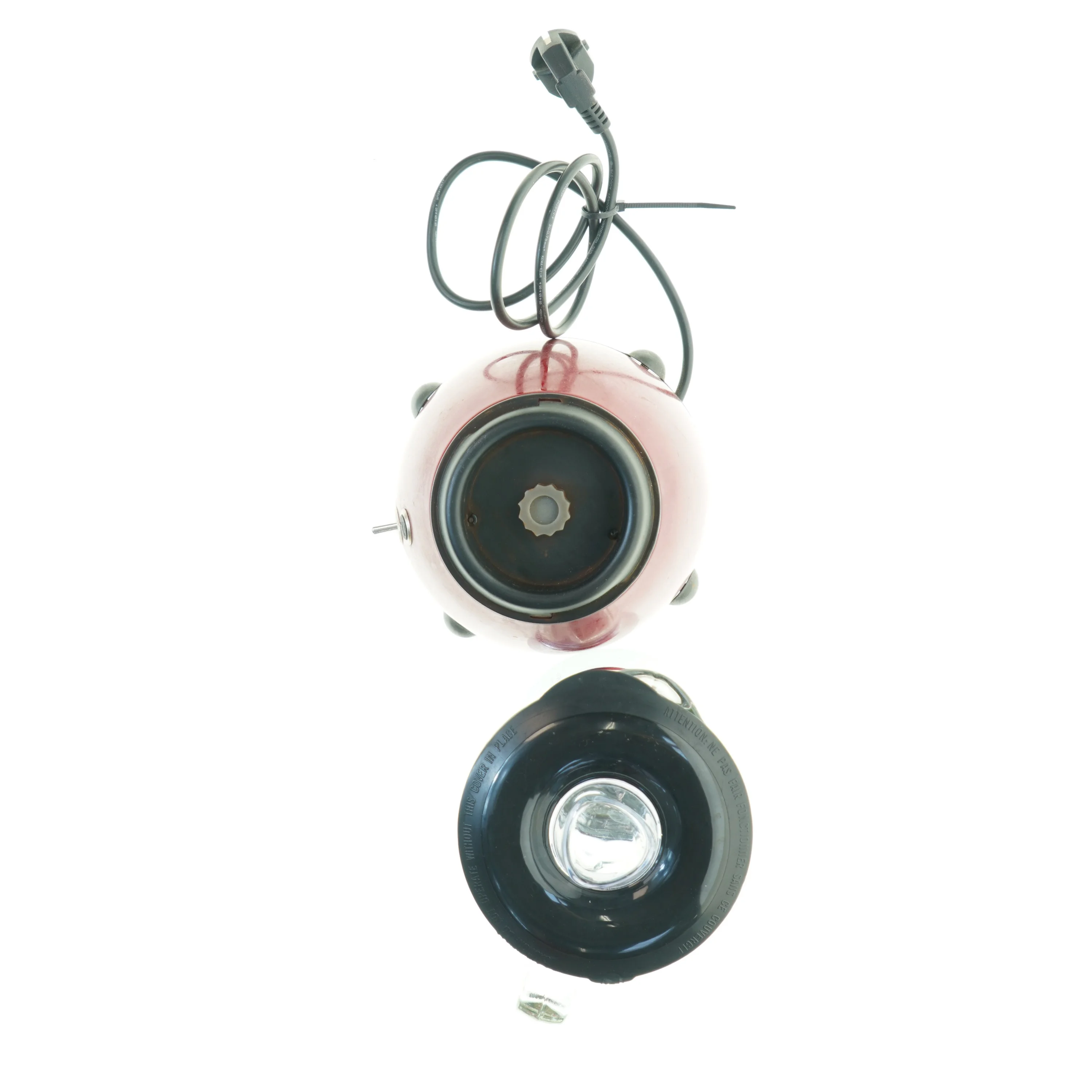 Rød blender fra Exdo (str. 38 x 18,5 cm)