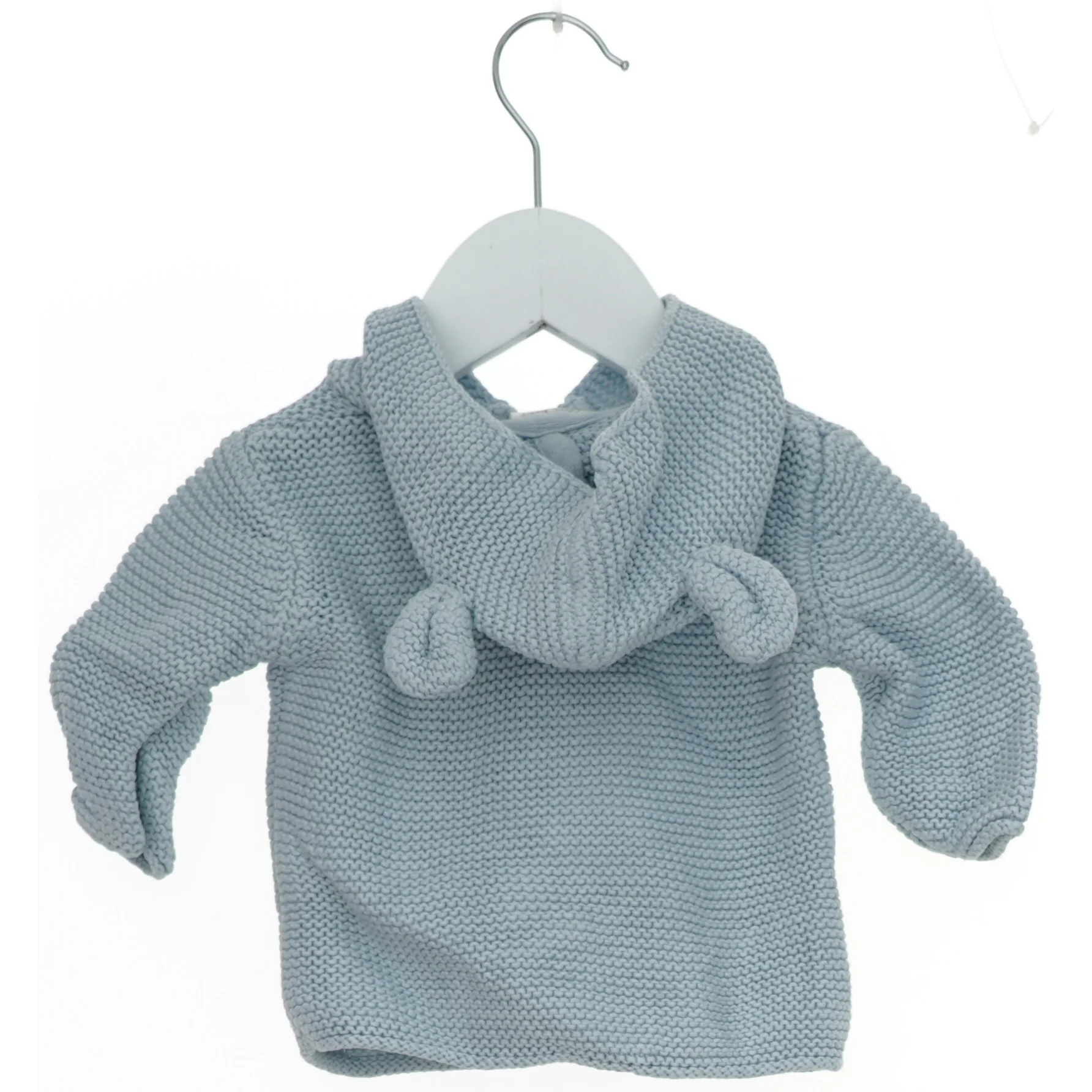 Strikket cardigan med hætte fra Next Baby (str. 56)