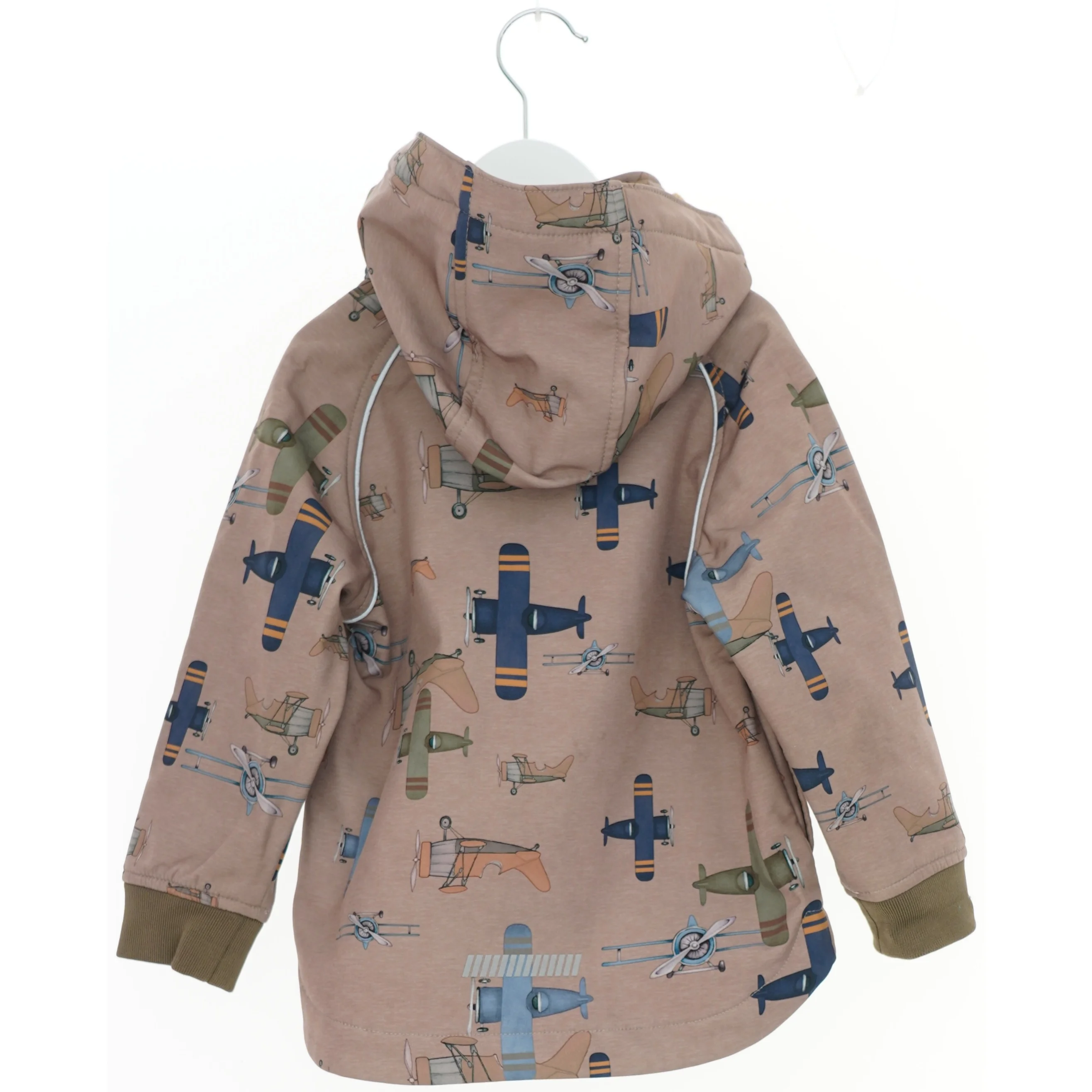Børnejakke med flyprint fra Name It (str. 92)