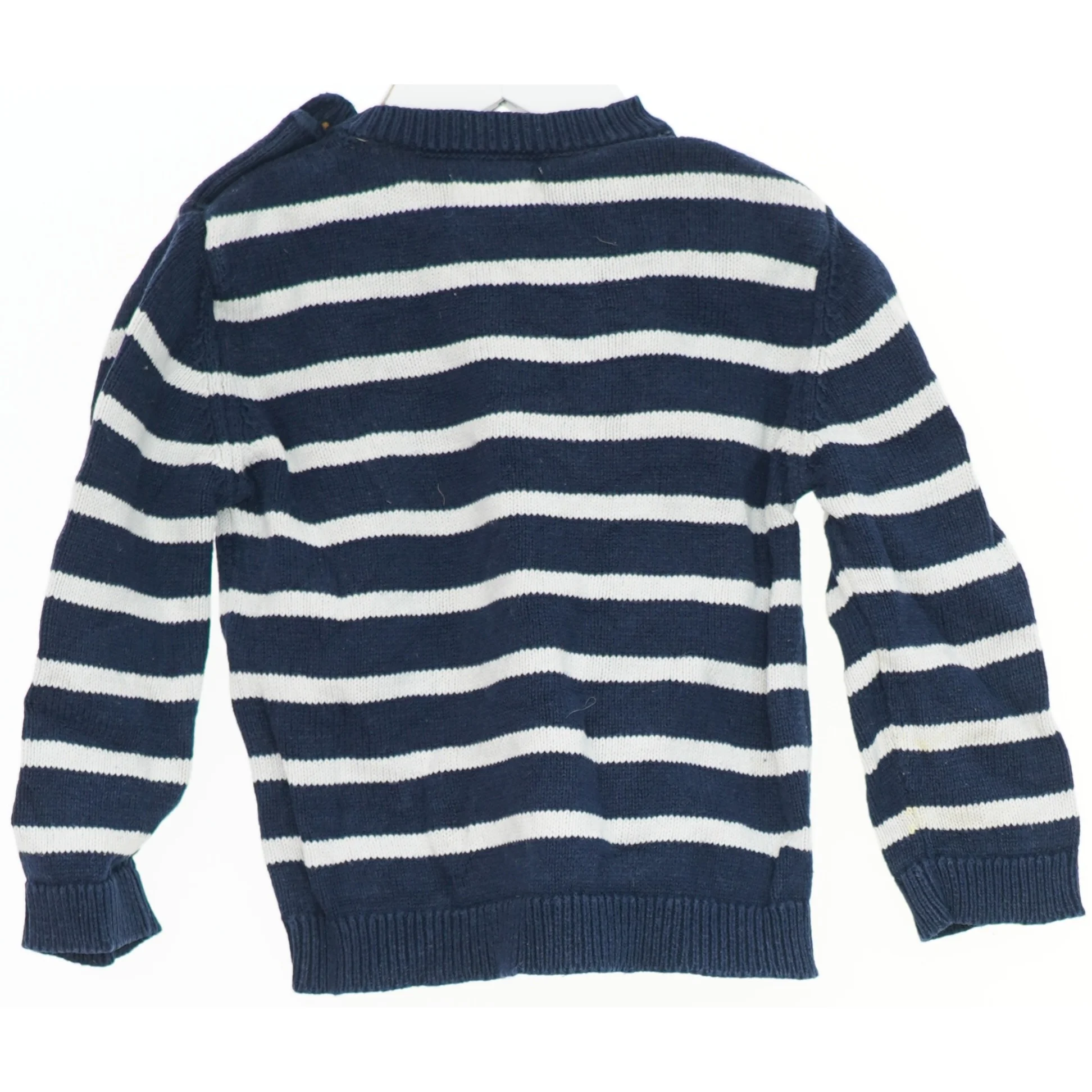 Stribet trøje med knapper fra Mango (str. 92)