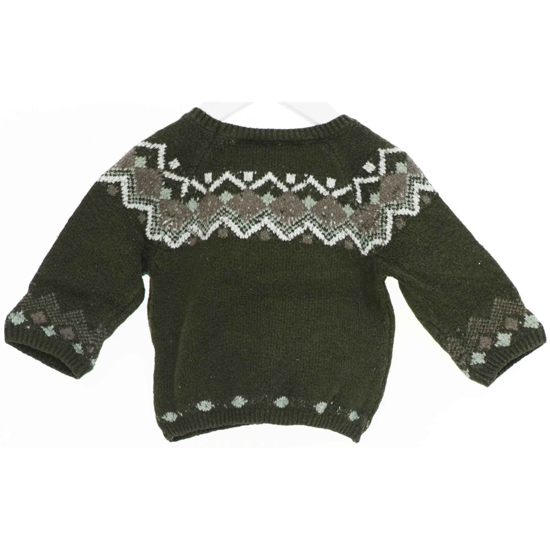 Striktrøje med mønster fra Name It (str. 62)