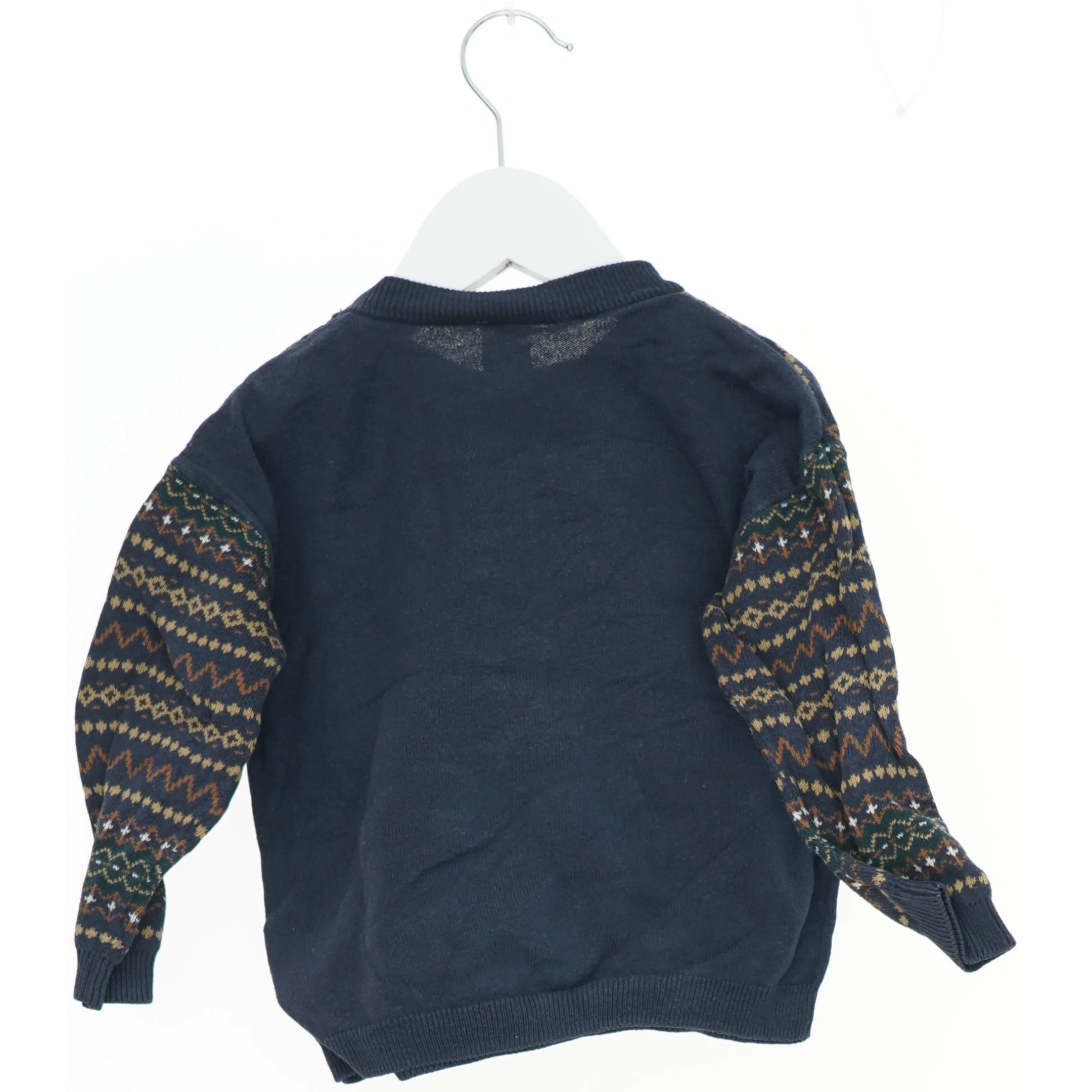 Strikket sweater med mønster fra H&M (str. 86)