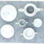 Porcelæns kaffe stel fra Pavl Muller Selb (str. Stor kande 18 x 10 cm lille kande 10 x 6 cm skal 8 x 11 cm kop 6 x 8 cm underkop 13 cm tallerken 16 cm)