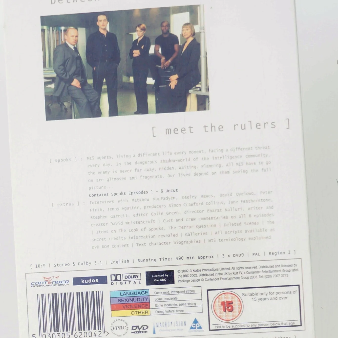 Spooks med Keeley Hawes (DVD)