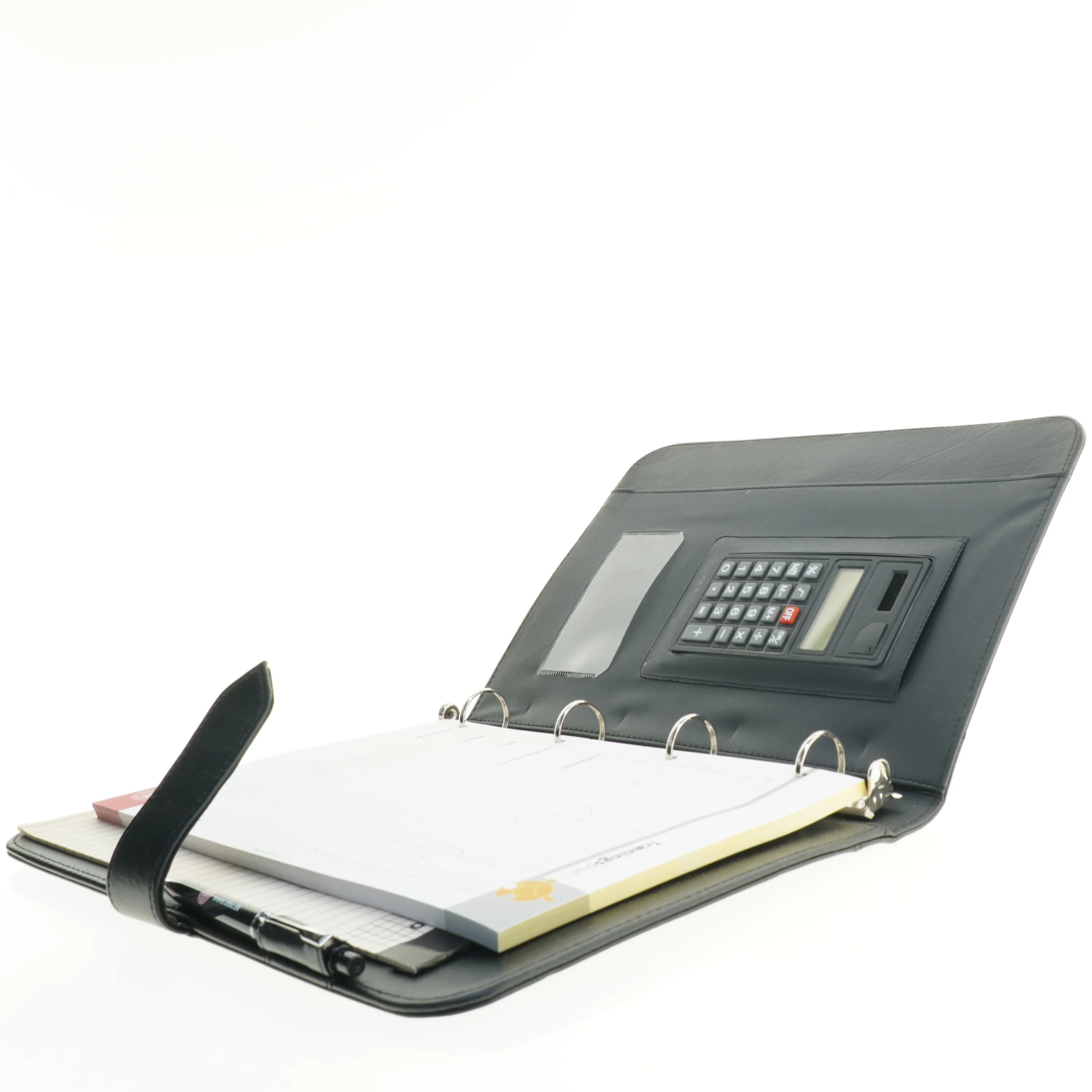 ringbind med lommeregner fra Dbu (str. 26 x 35 cm)