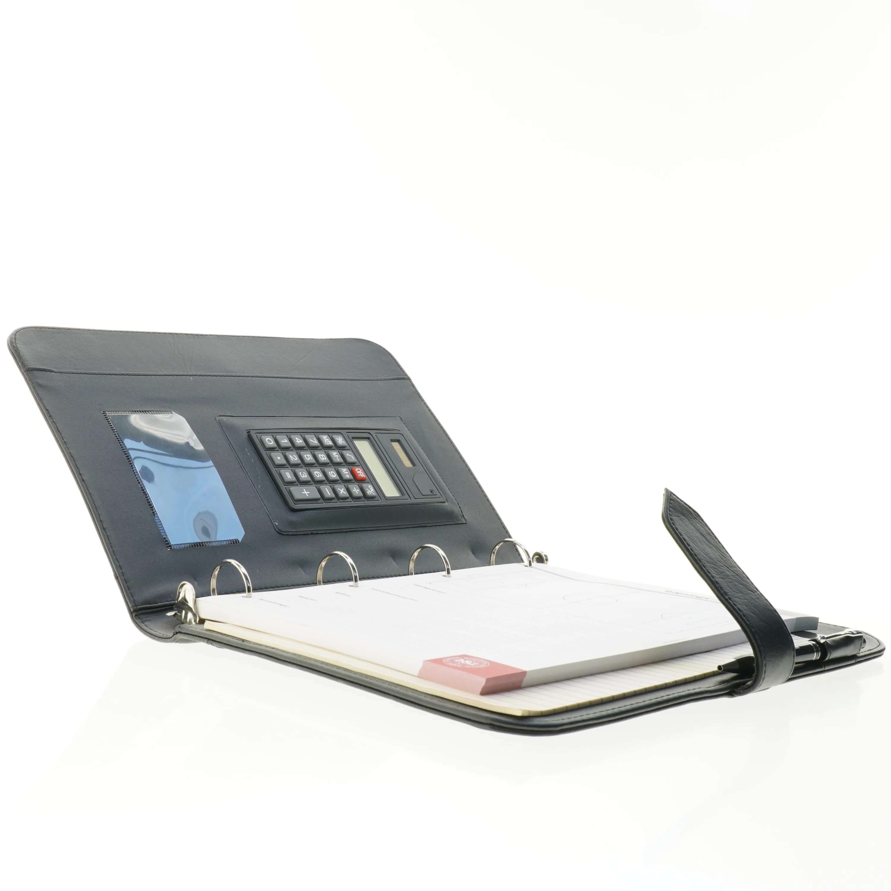 ringbind med lommeregner fra Dbu (str. 26 x 35 cm)