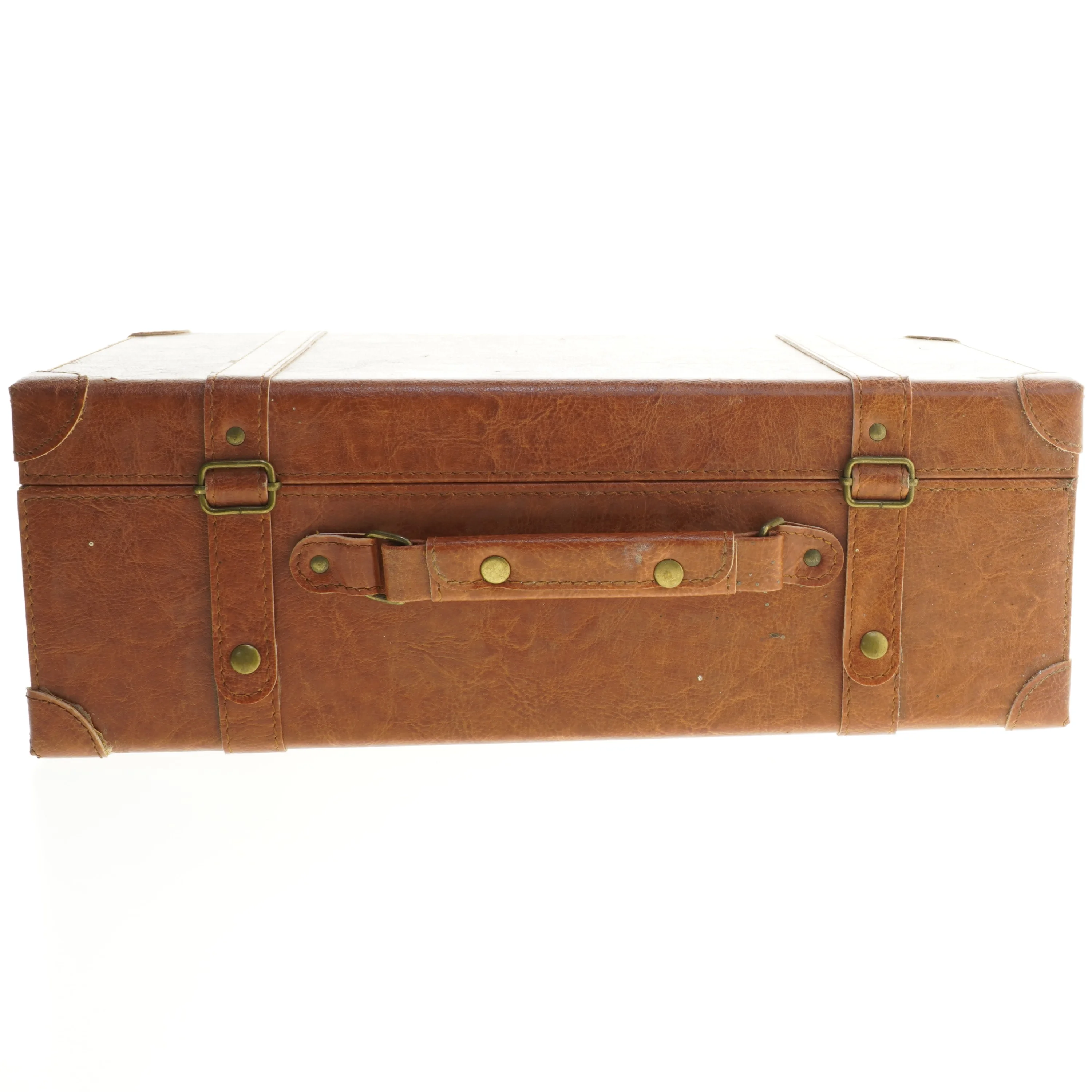 Vinopbevaringskasse med glas og vin fra Terra Tangra (str. 35x21x13 cm)