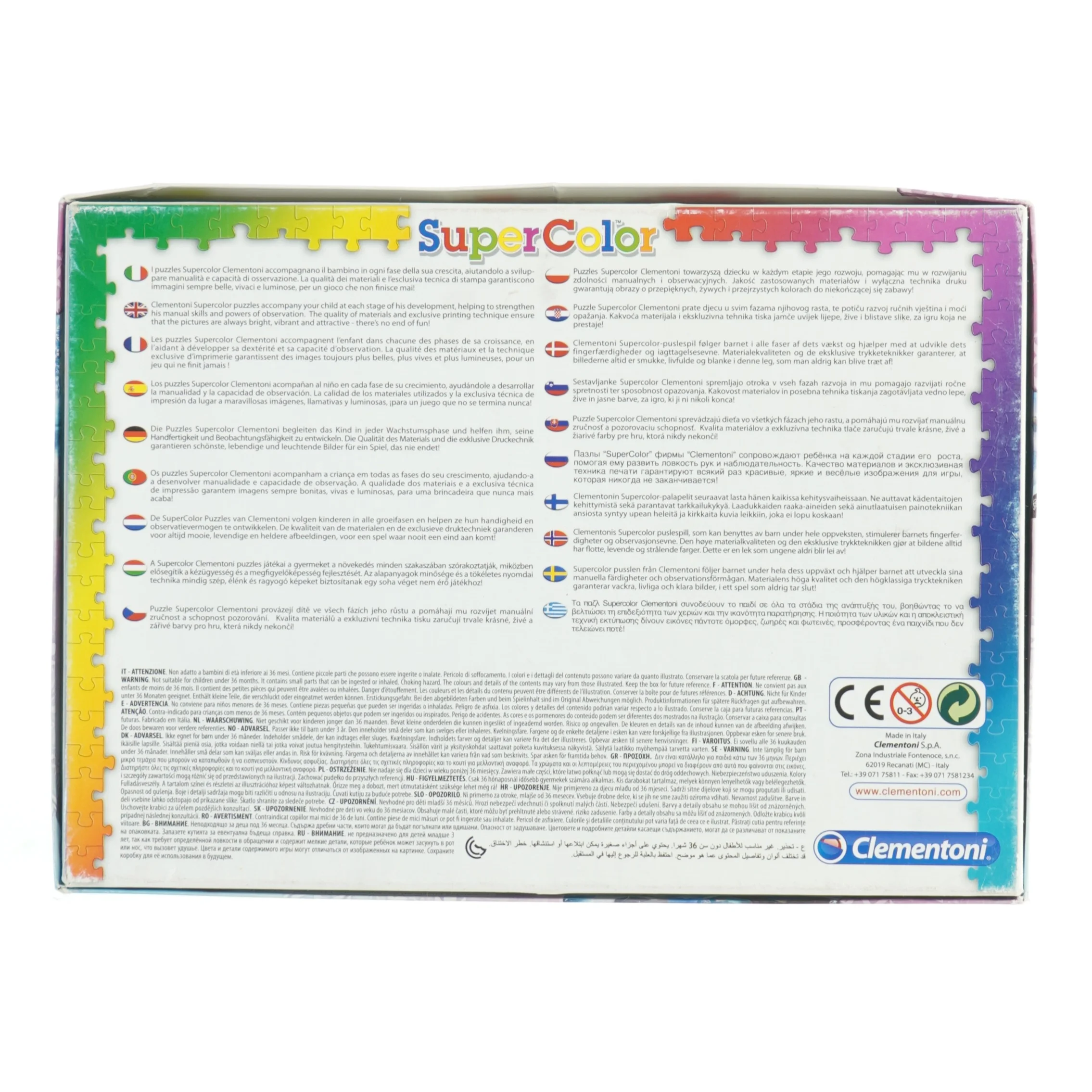 Disney Frost puslespil 60 brikker fra Clementoni (str. 28 x 20 cm)