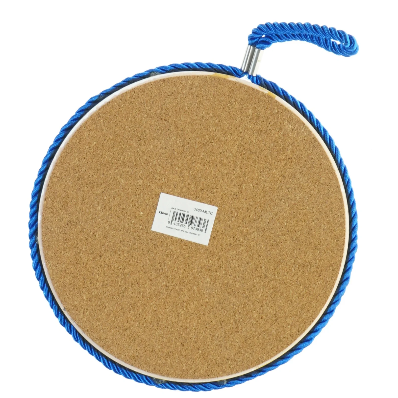 Souvenir med Malta-motiv (str. Ø 17 cm)