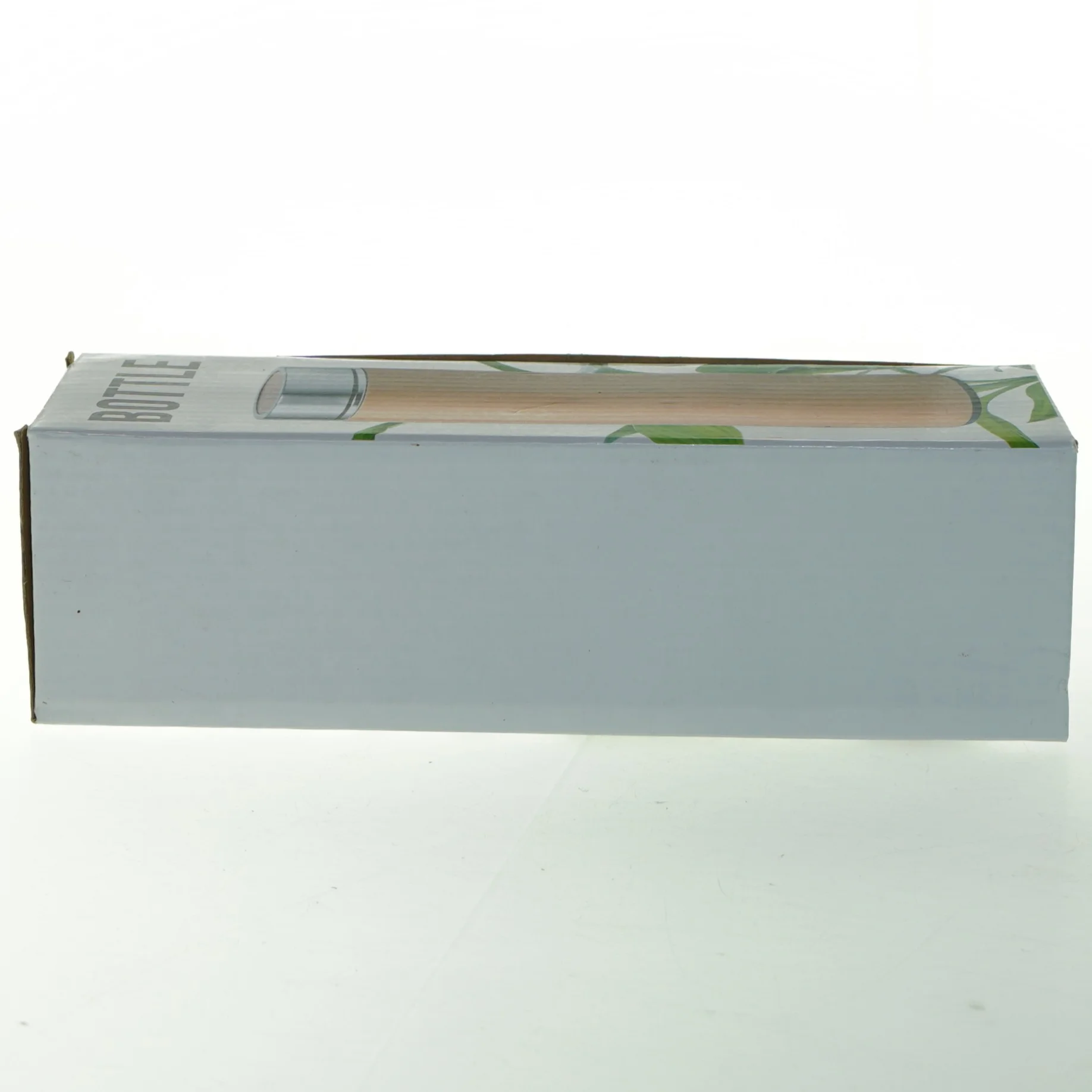 Termoflaske i bambusdesign (str. 500 ml)