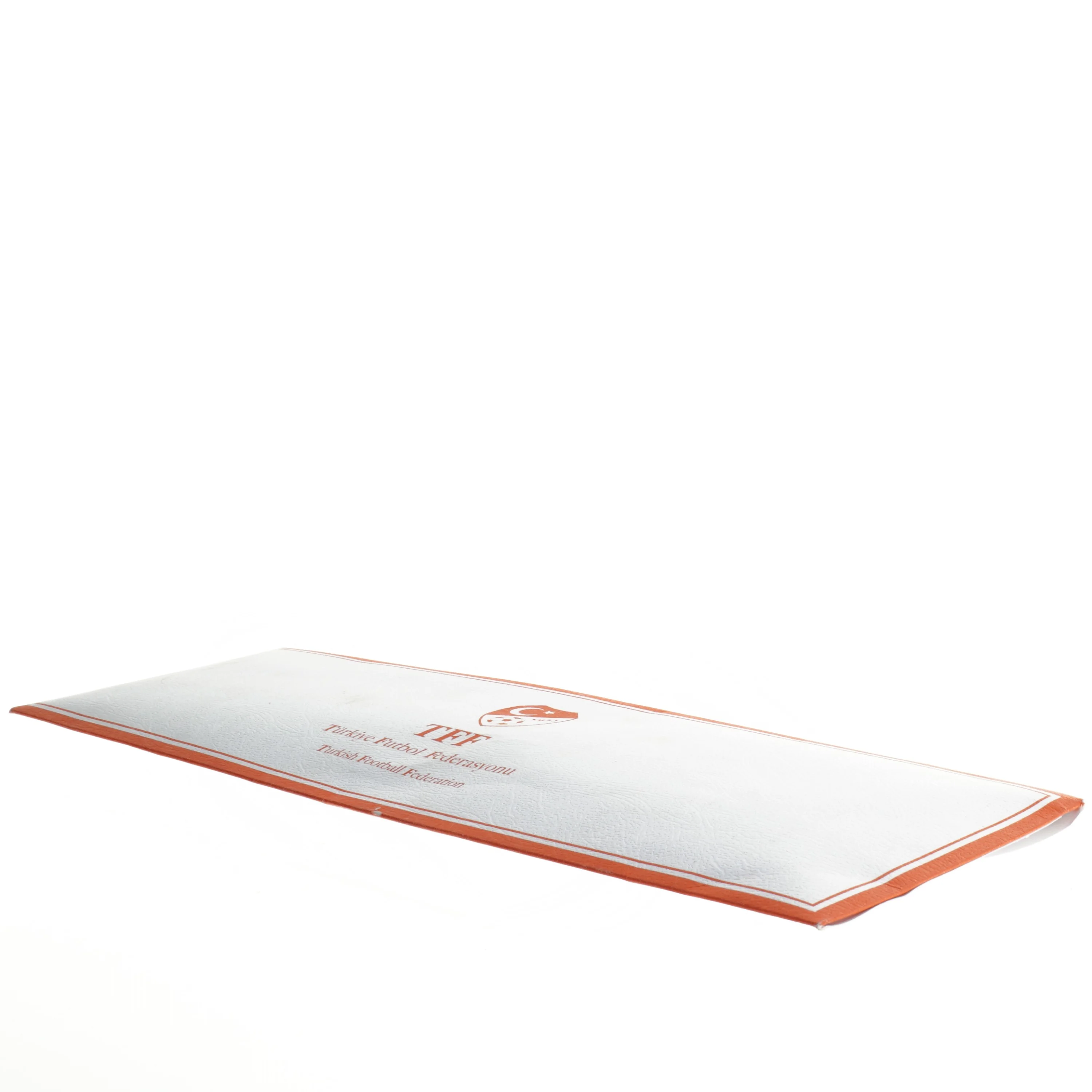 Mørkeblåt slips med prikker fra Tff (str. 142 x. 7 cm)