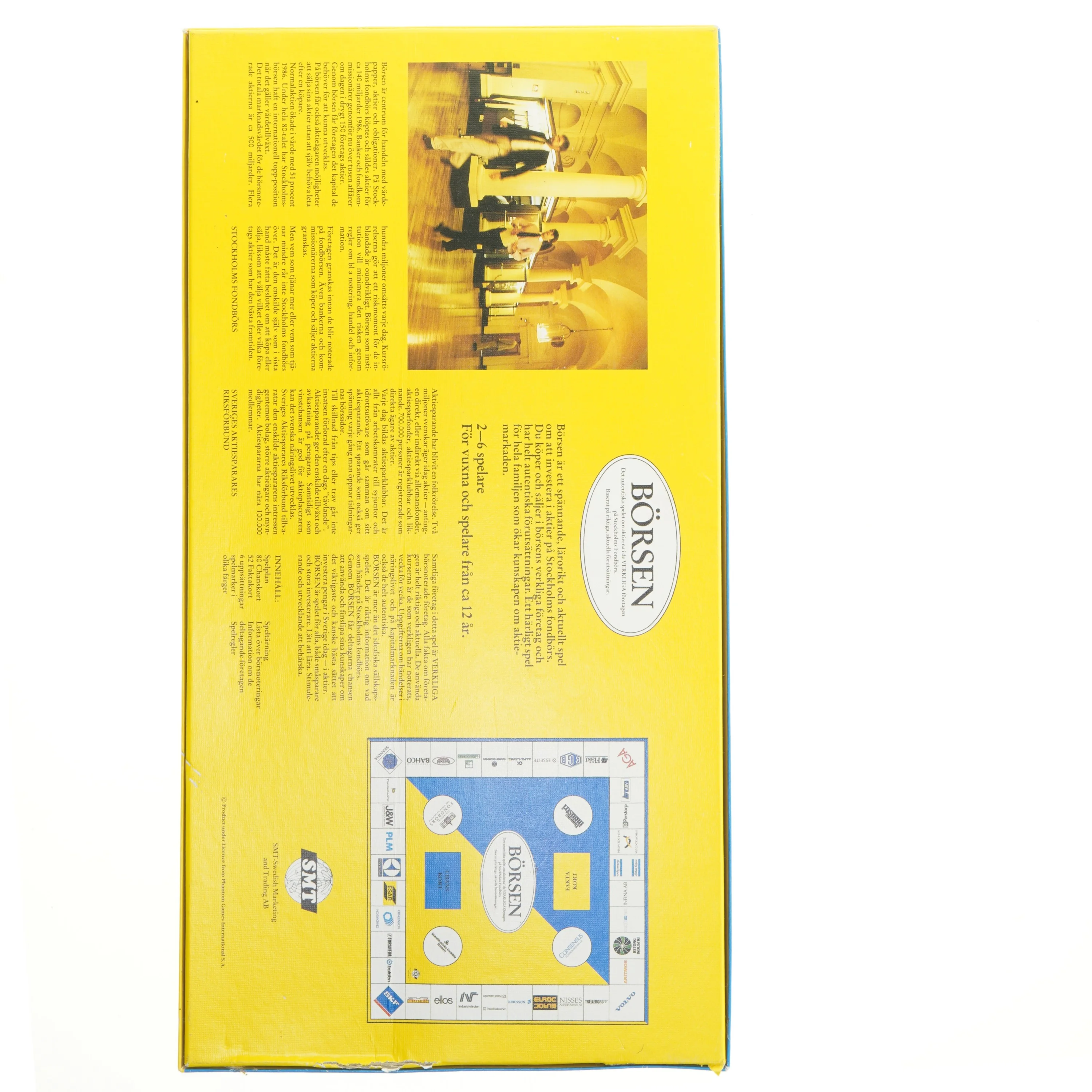 Börsen brætspil fra SMT-Swedish Marketing and Trading (str. 51x27 cm)