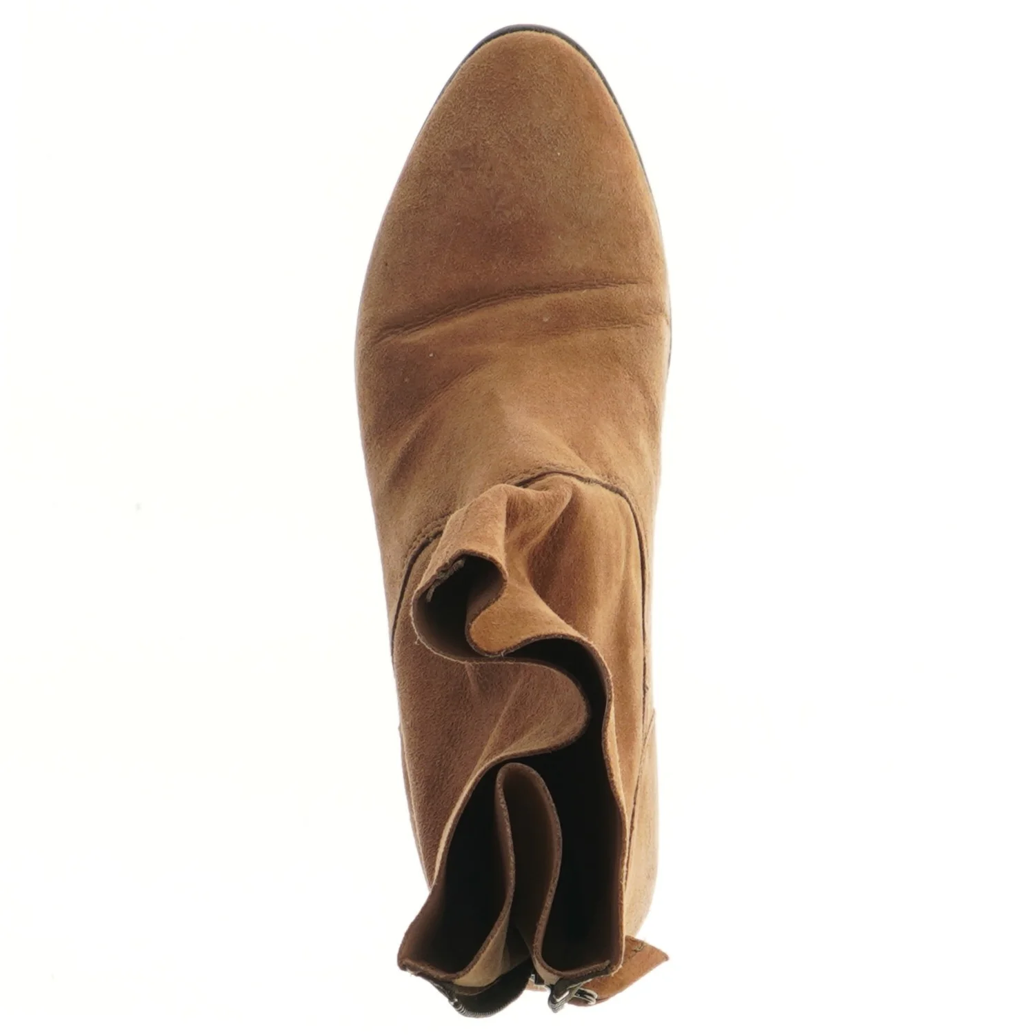 Brune støvler med lynlås fra Tamaris (str. 41 )