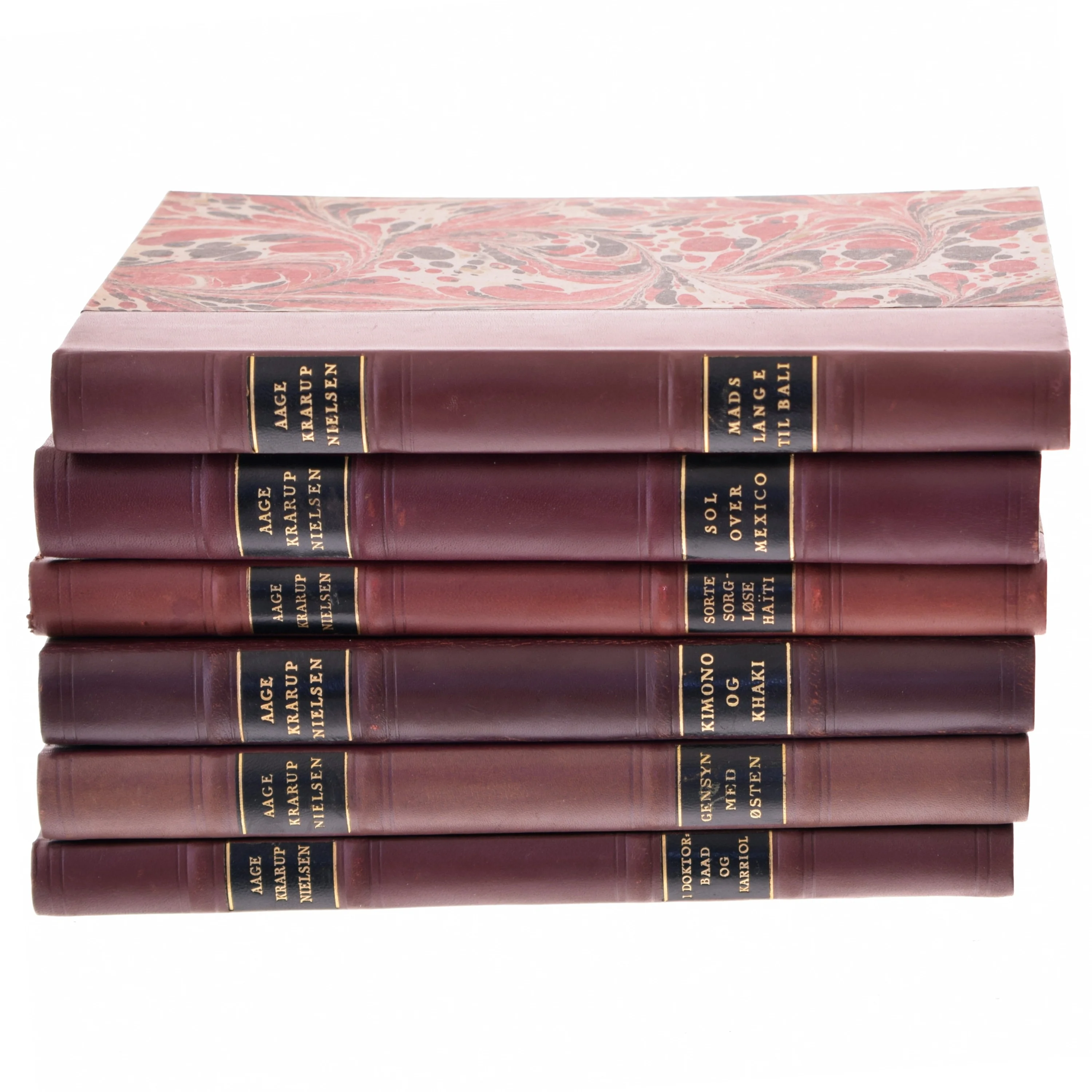 Rejseskildringer fra forskellige lande af Aage Krarup Nielsen (Bog)