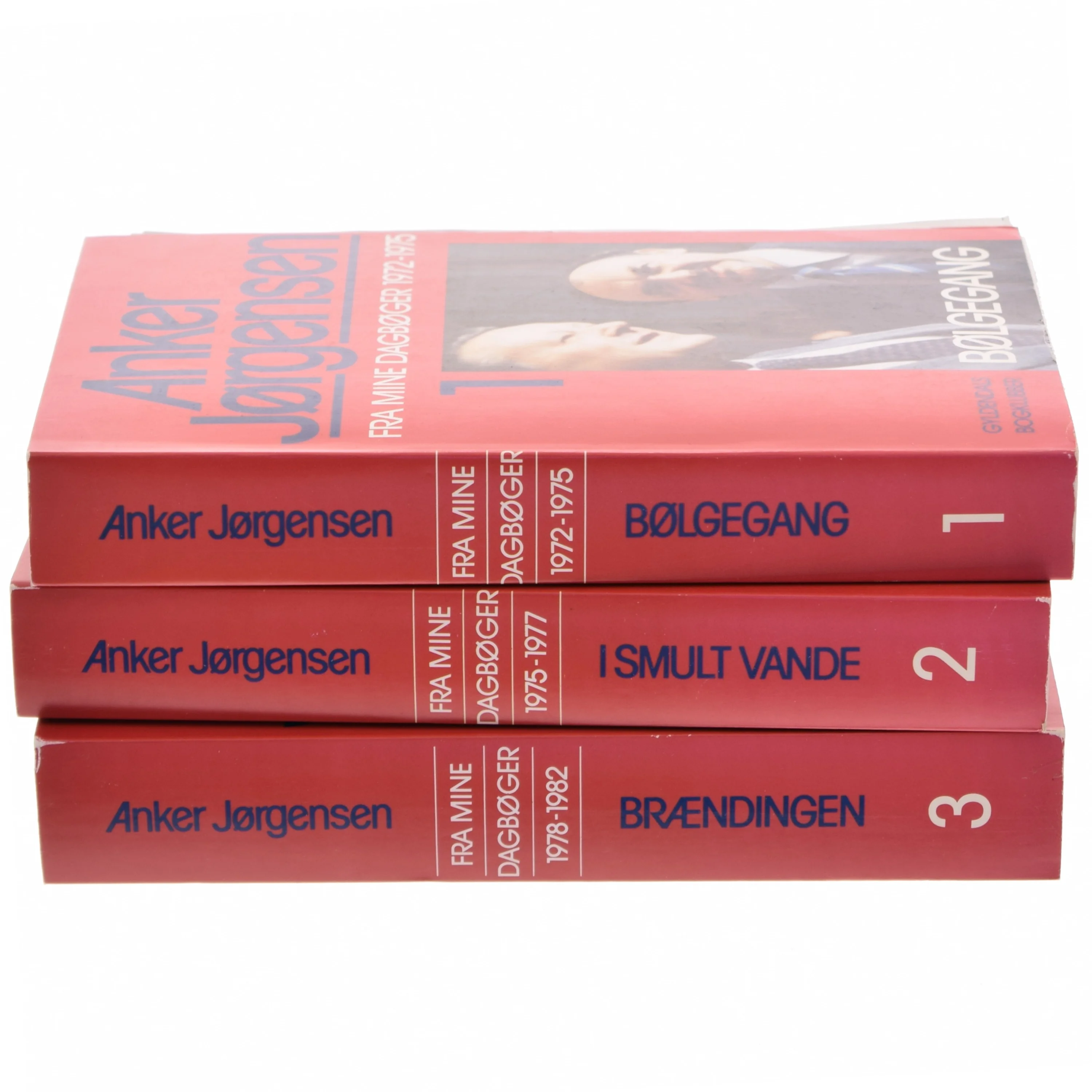 Fra Mine Dagbøger 1972-1975 af Anker Jørgensen (Bog)