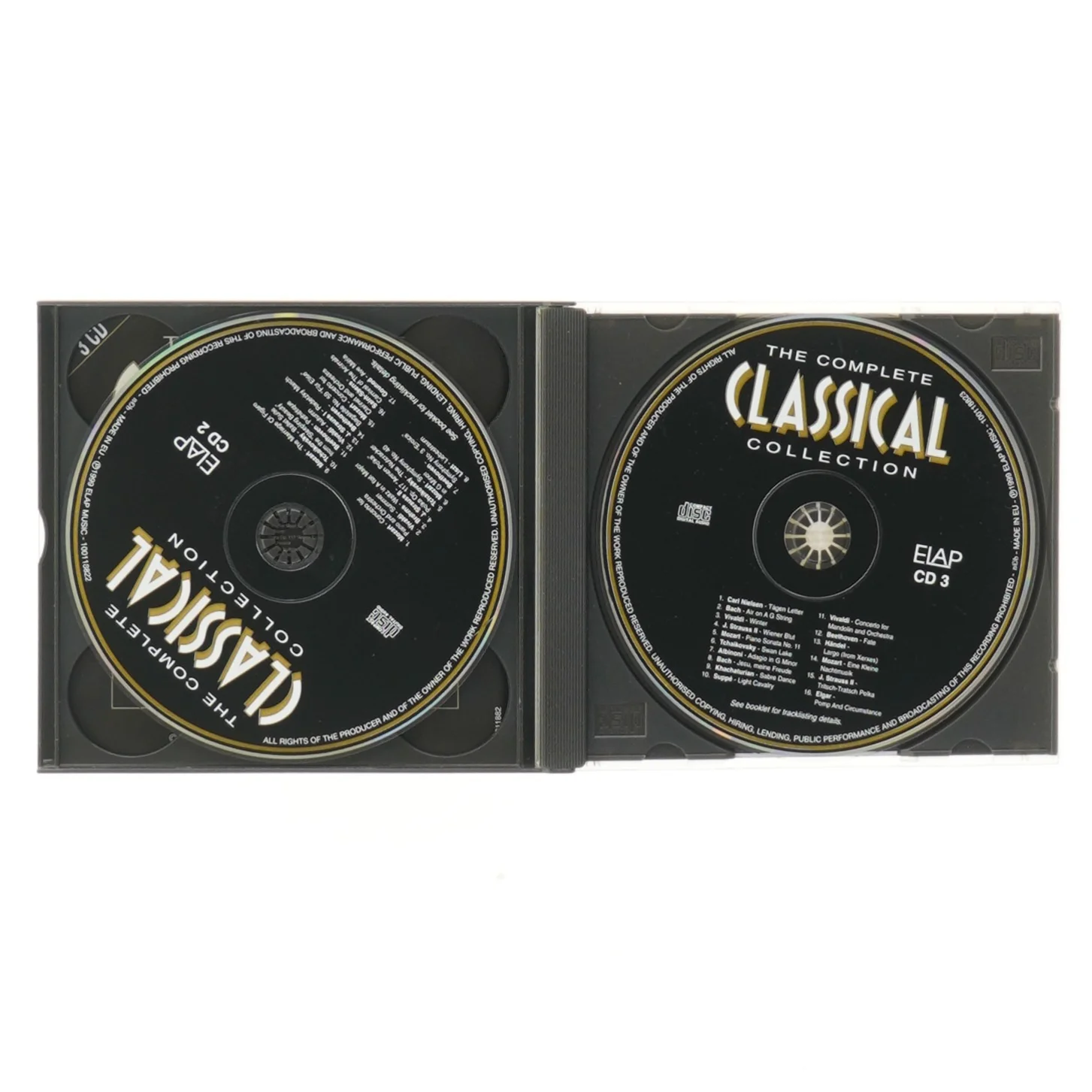 Klassisk musik CD samling