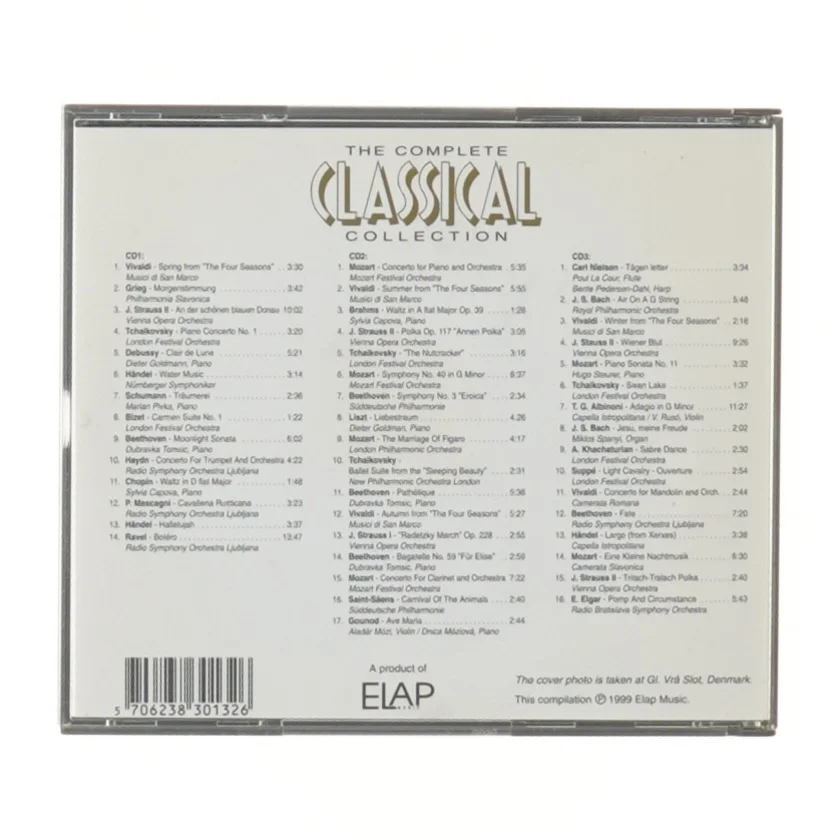 Klassisk musik CD samling