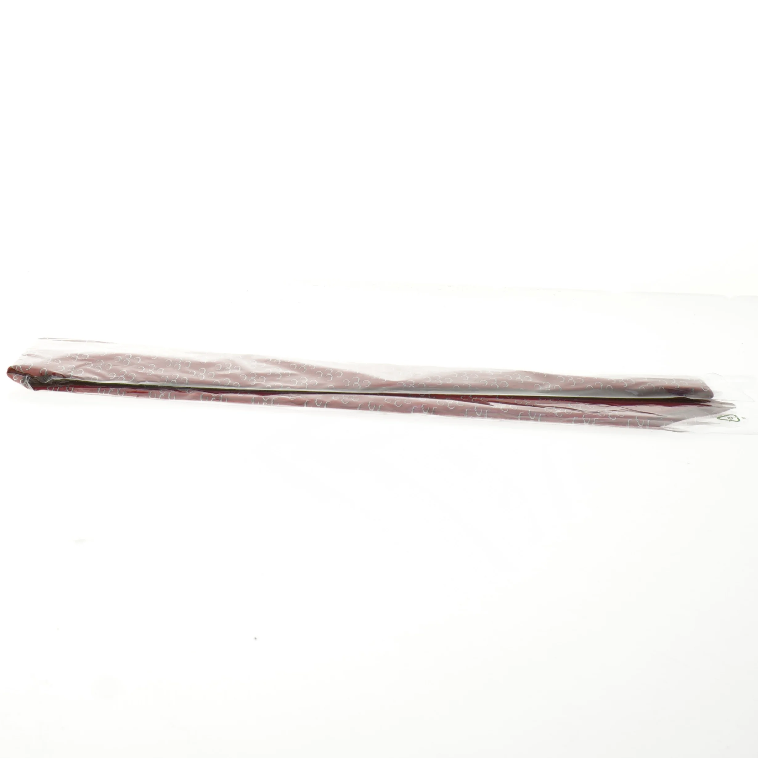 Rød slips med mønster fra Adelsberger (str. 70 cm)