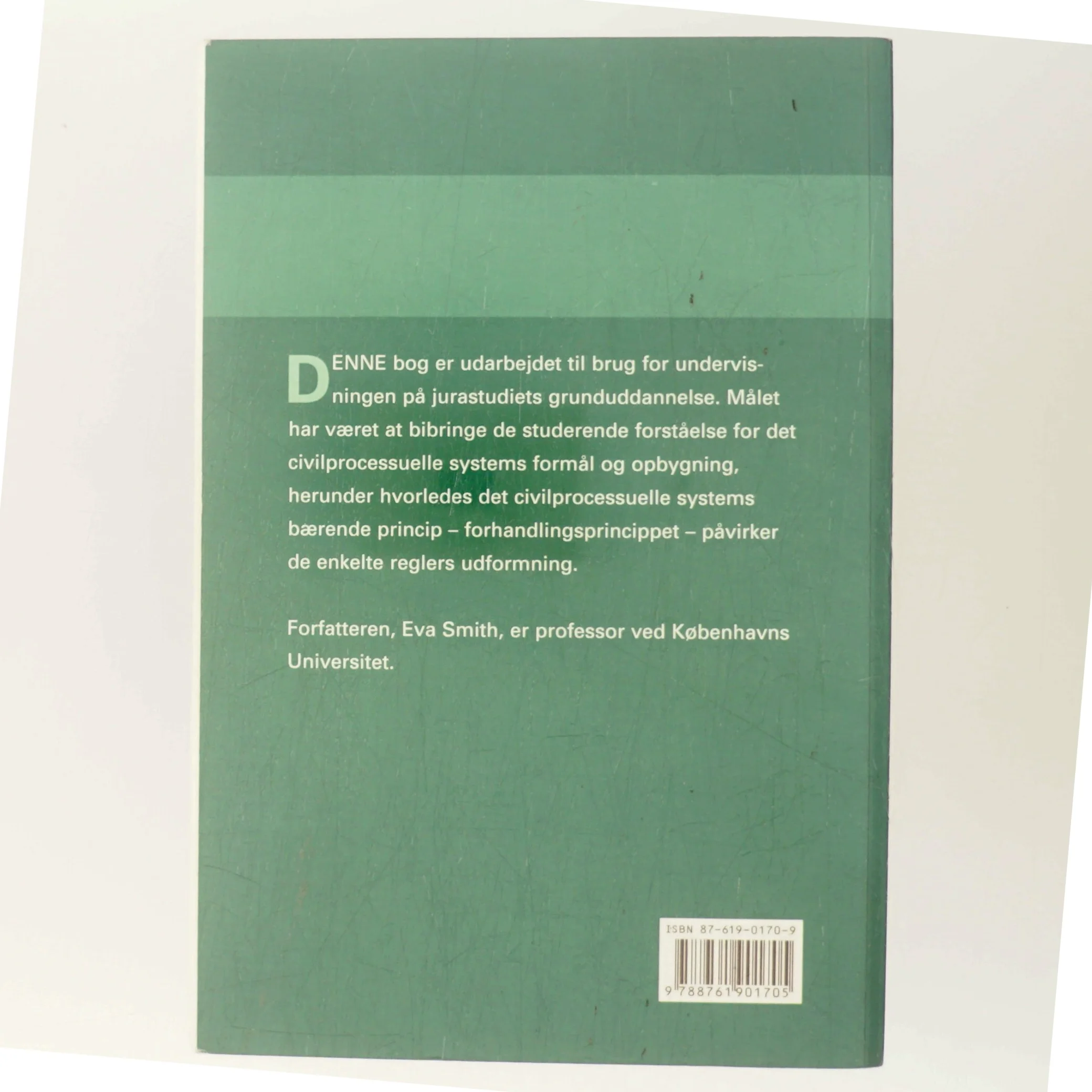 Civilproces : grundlæggende regler og principper af Eva Smith (Bog)