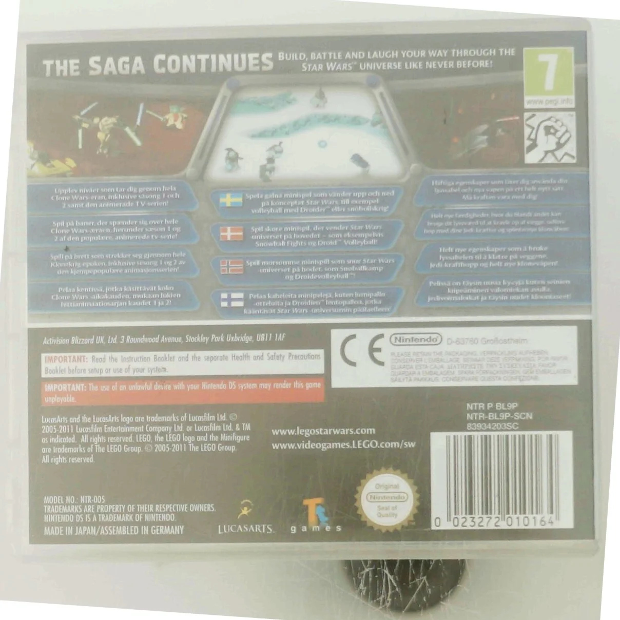 LEGO Star Wars III: The Clone Wars. Nintendo DS