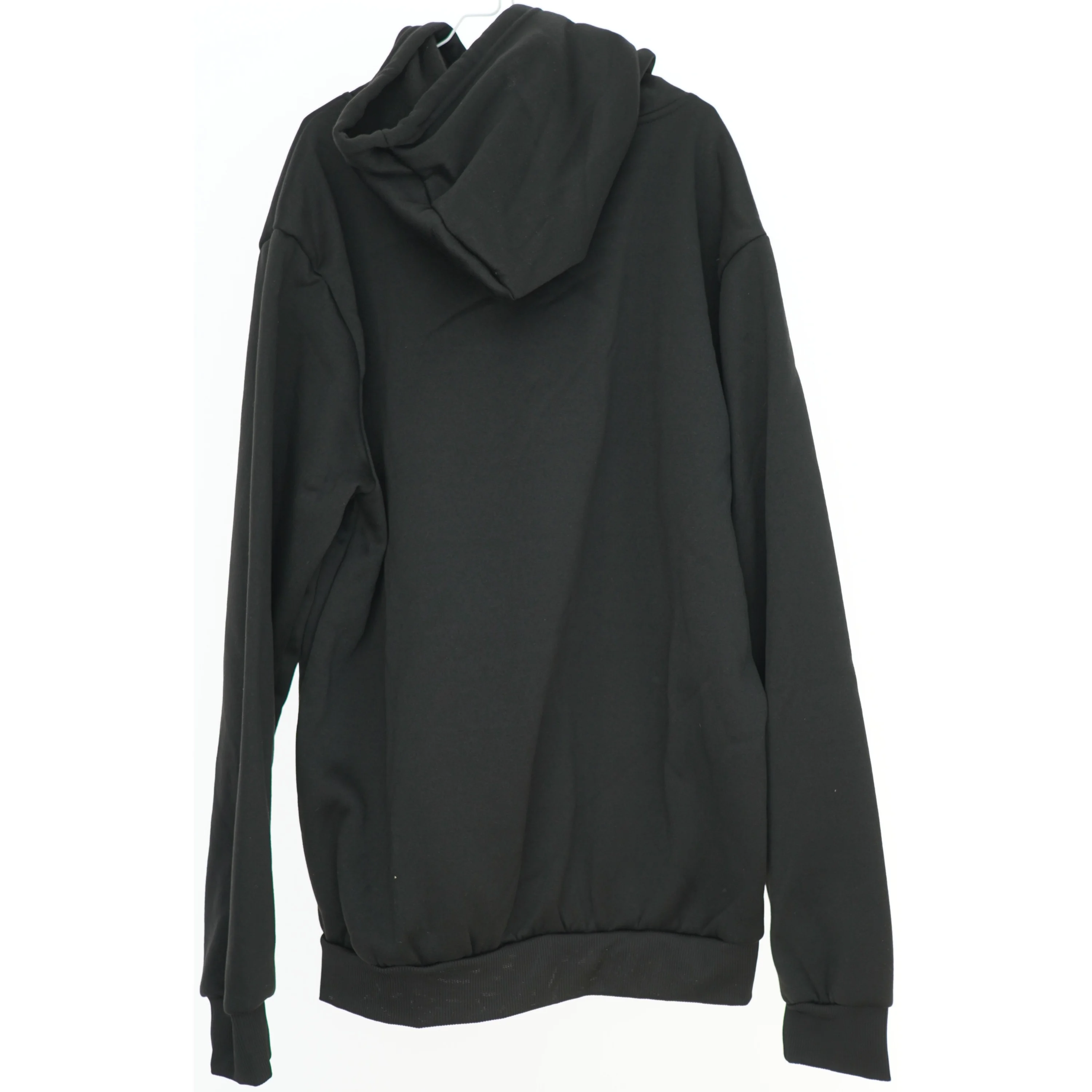 Sort hættetrøje (str. L)