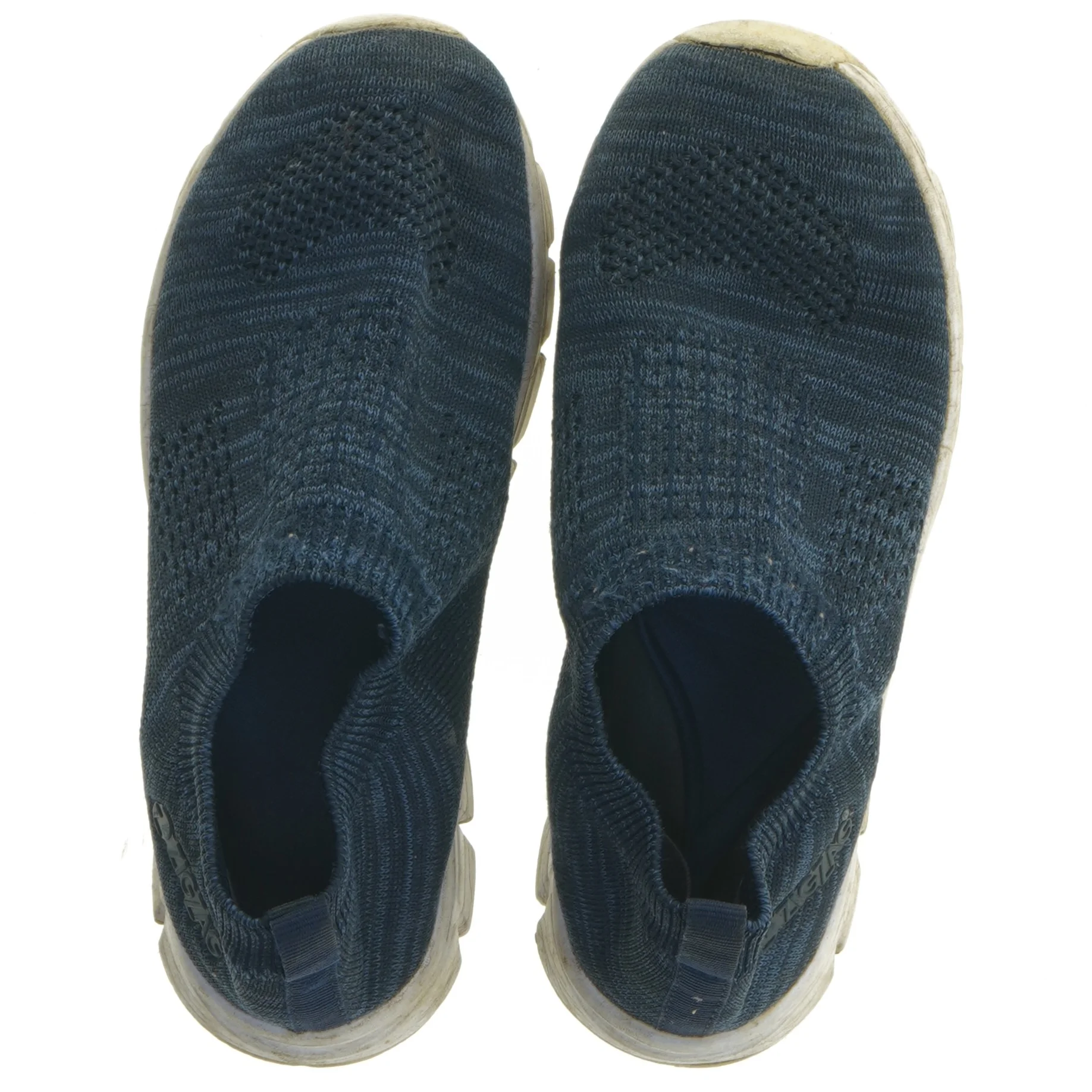 Blå slip-on sneakers til børn fra Zigzag (str. Længde. 24 cm)