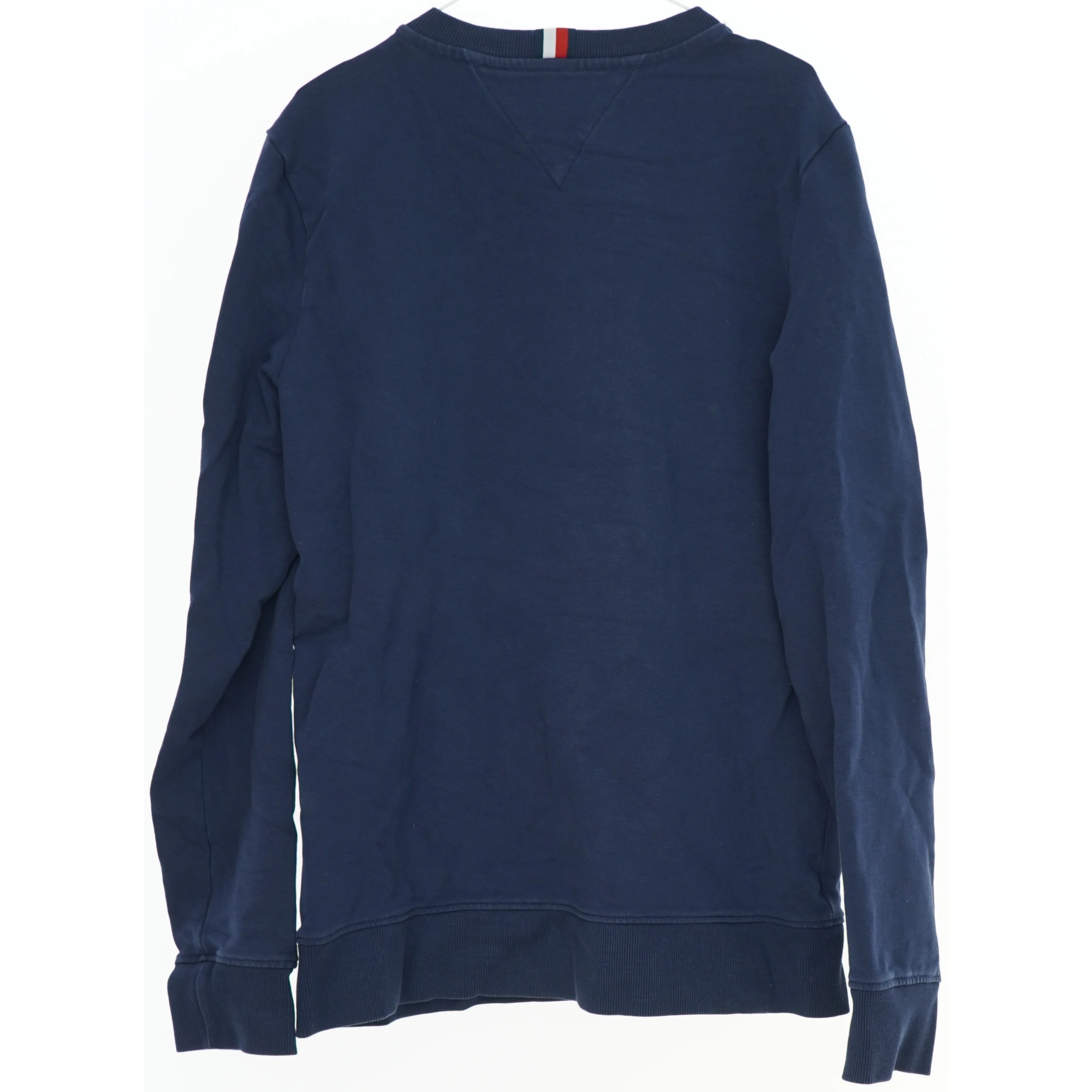 Blå sweatshirt med logo fra Tommy Hilfiger (str. 164)