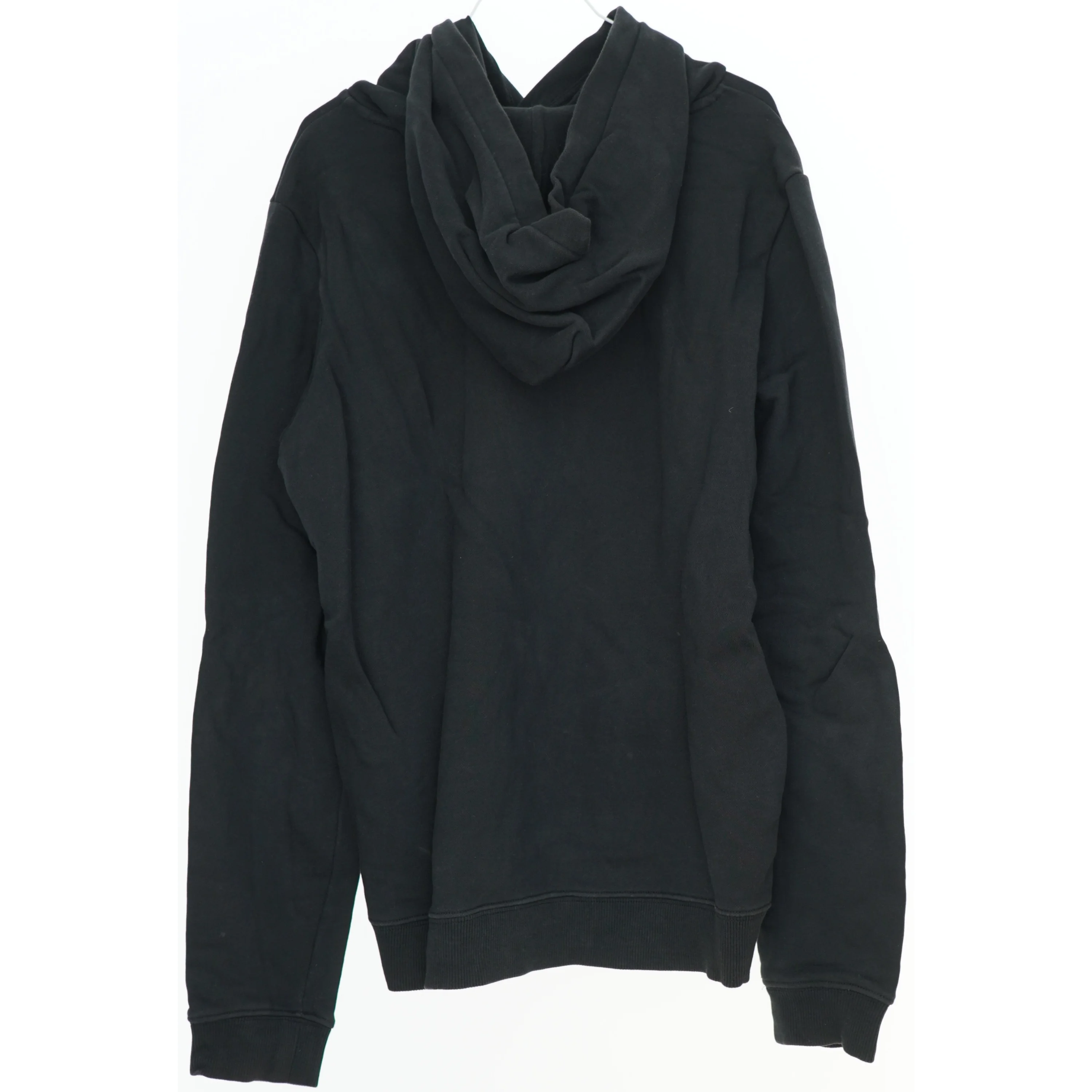 Sort hættetrøje med logo fra Calvin Klein (str. 176)