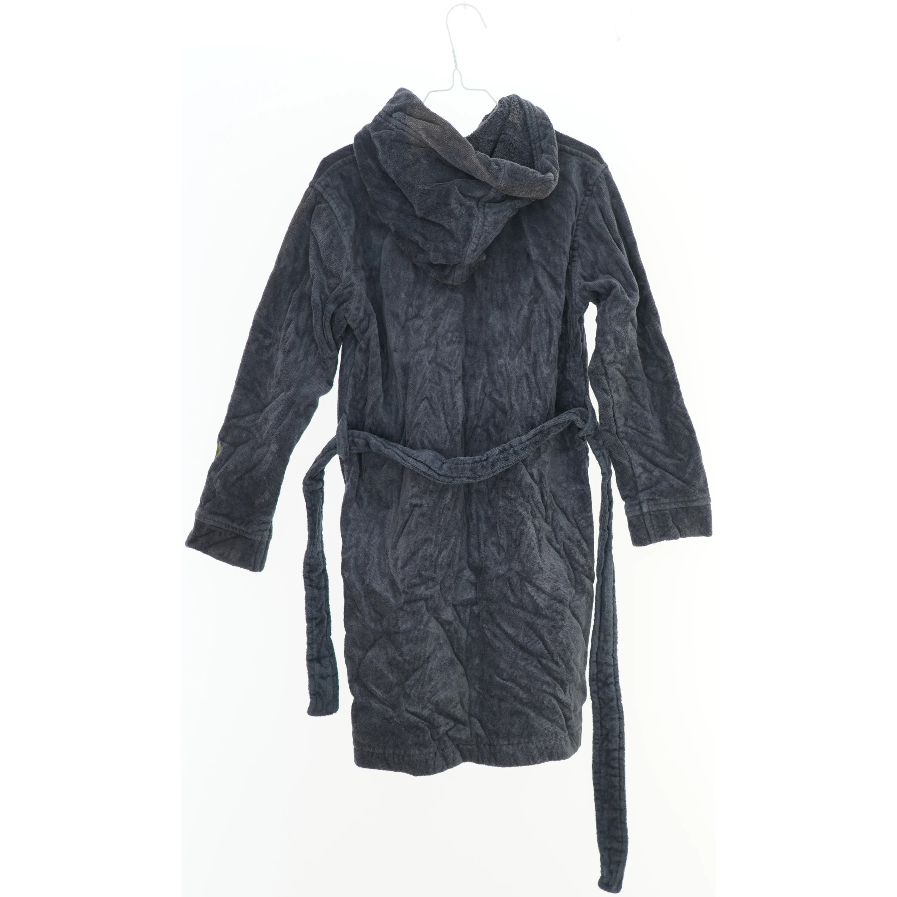 Grå badekåbe med hætte fra Hummel (str. 122)