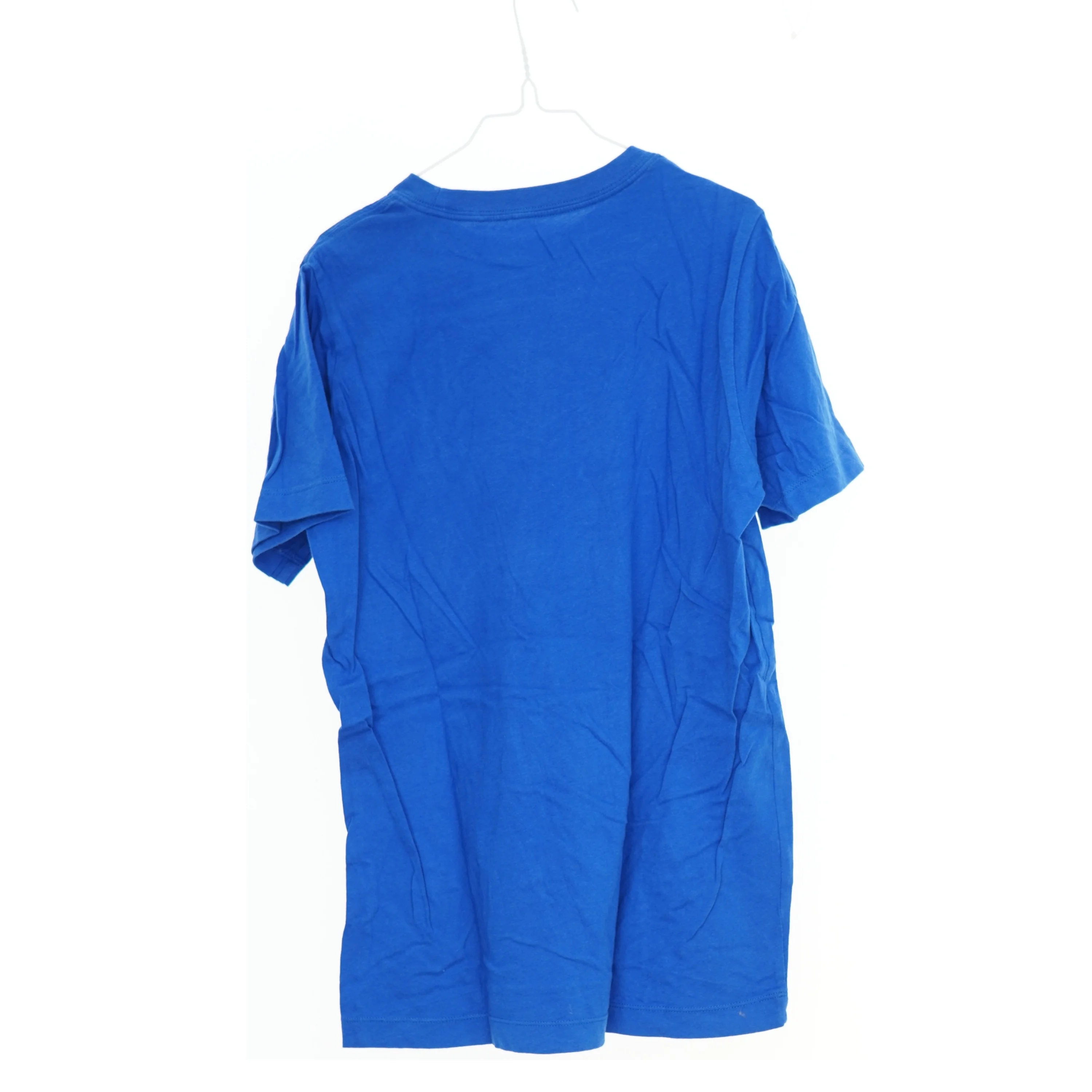 Blå Nike T-shirt med tryk fra Nike (str. L)