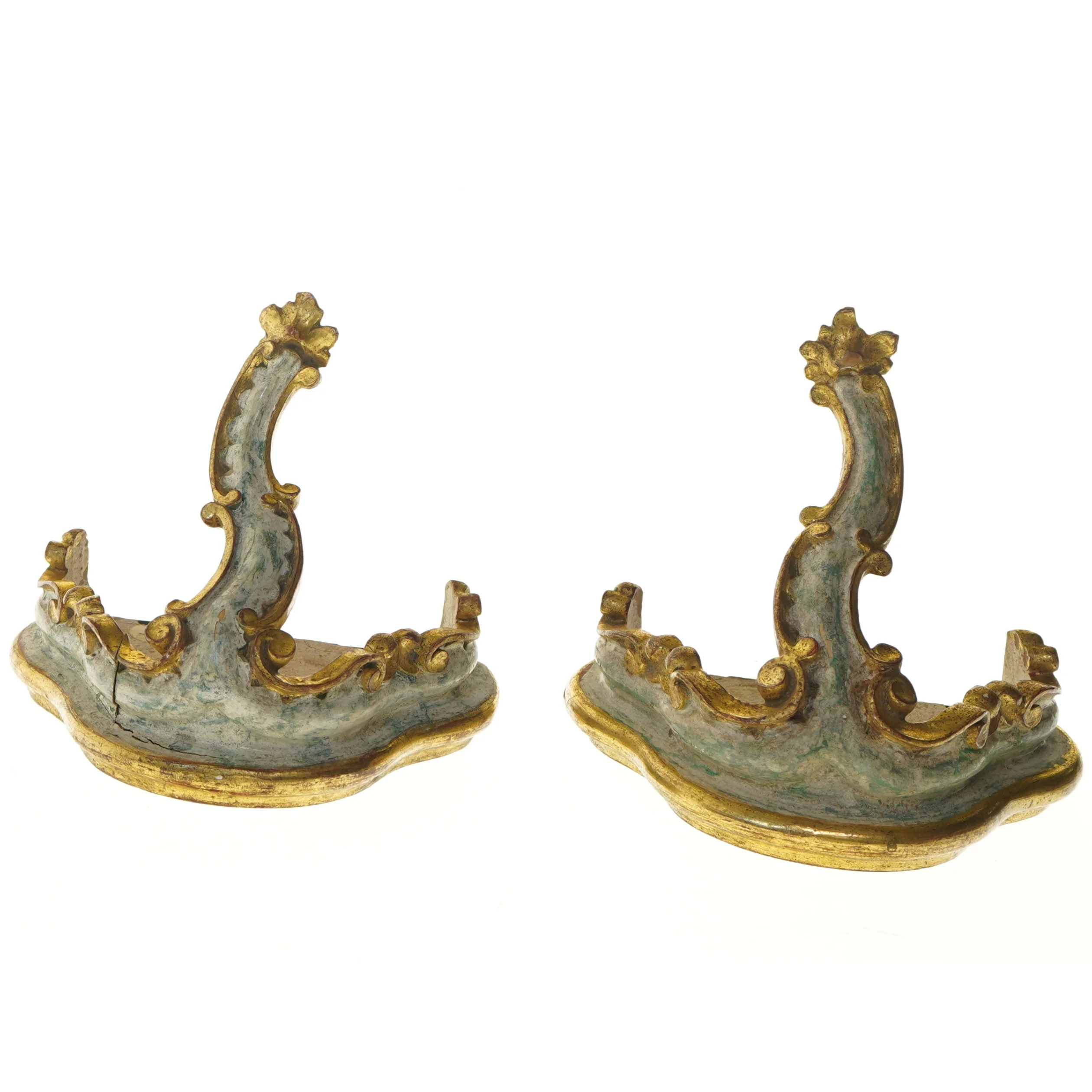 Antikke v&aelig;gkonsoller (str. 16 cm)