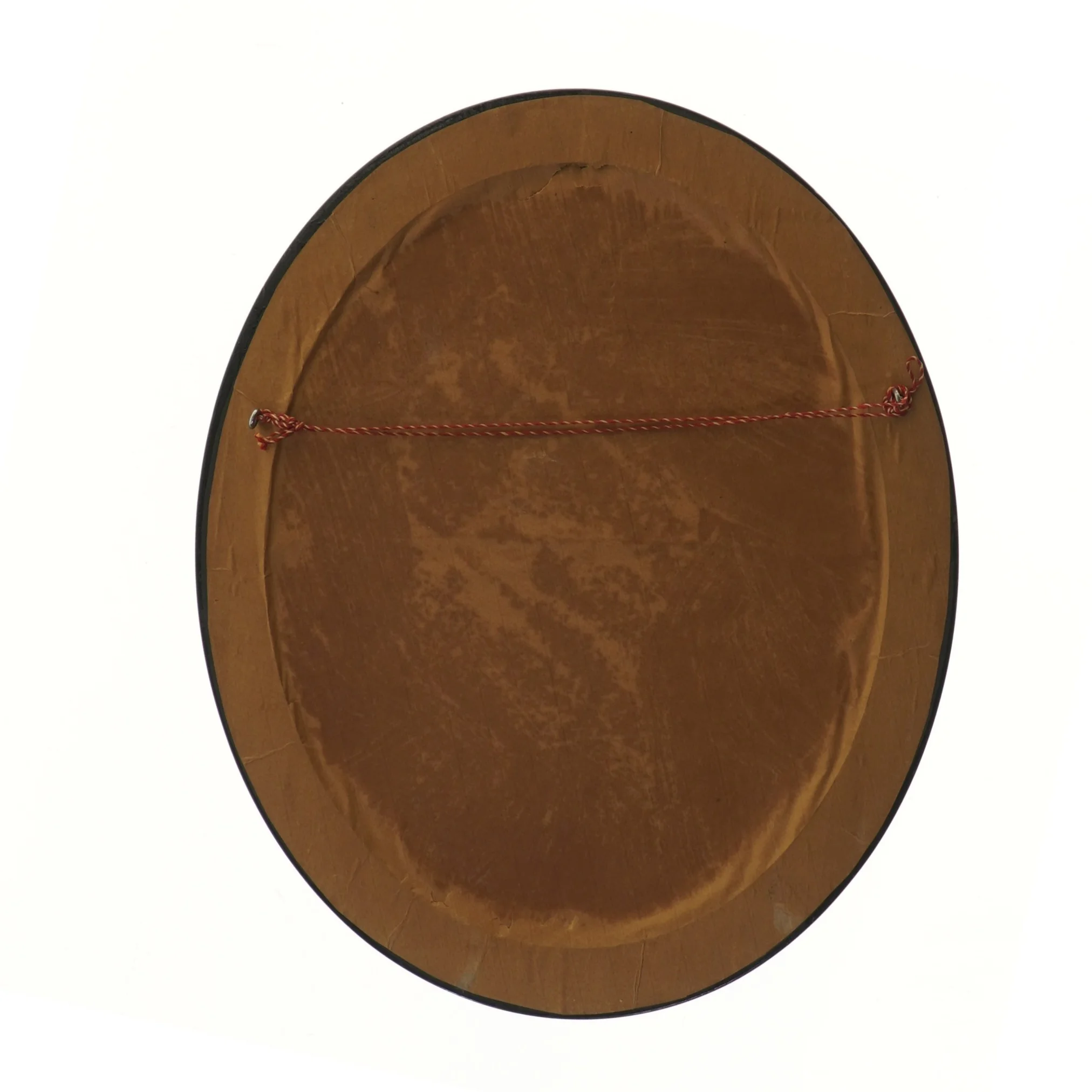 Oval billederammer med fotografier (str. 37 cm)