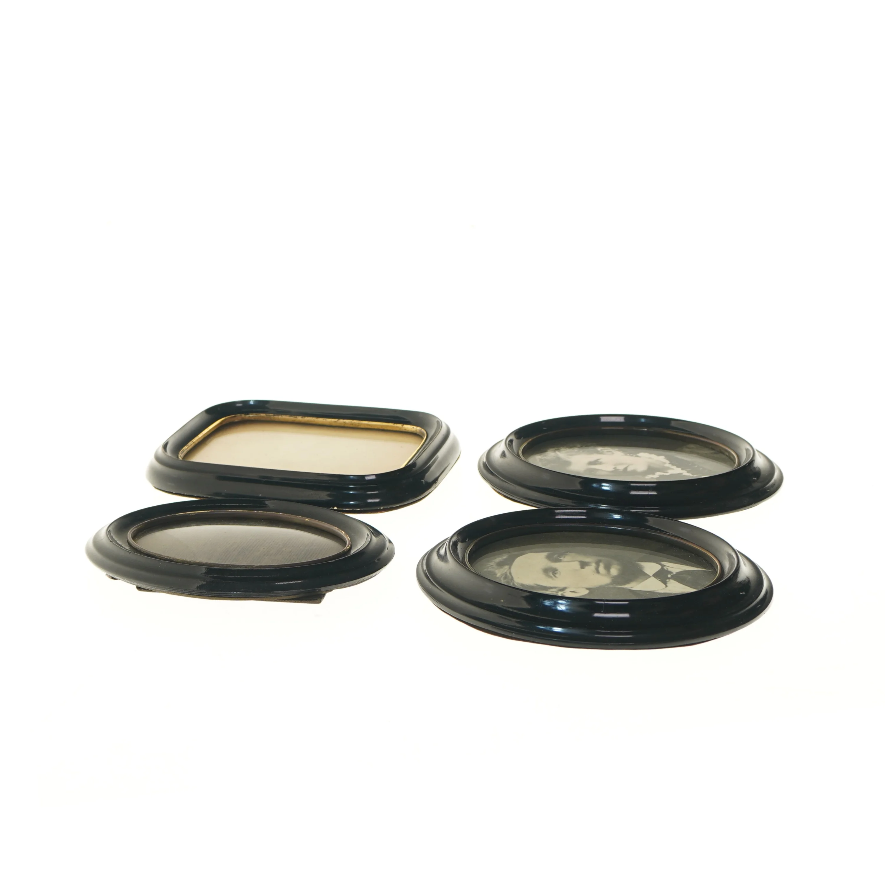 Antikke billedrammer (str. 18x15 & 18,5x13,5 & 17,5x12,5 cm)