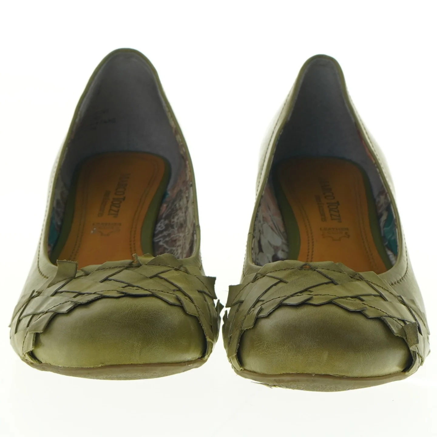 Grønne pumps fra Marco Tozzi (str. 39)